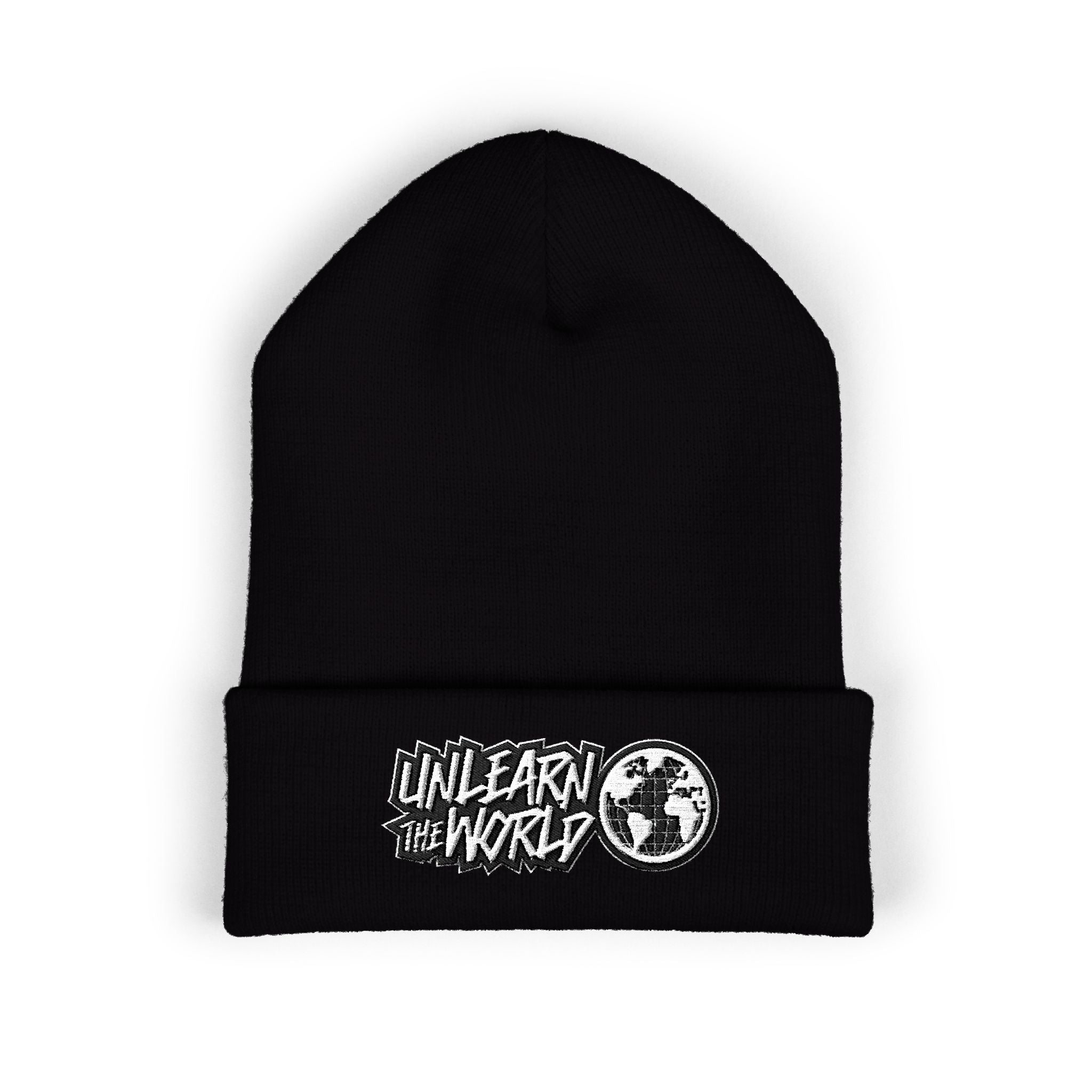 Unlearn the World - Cuffed Beanie