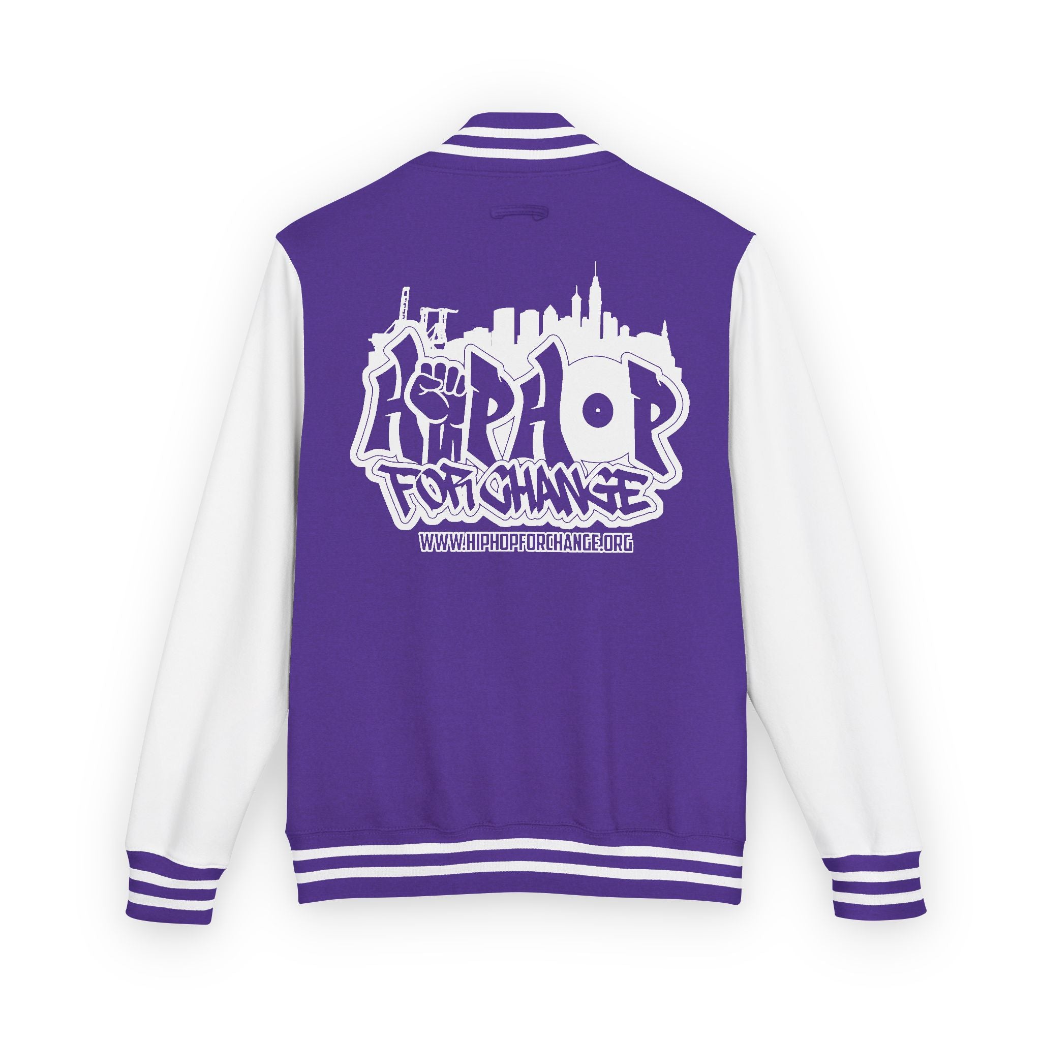 Hip Hop For Change - Soft Letterman Jacket