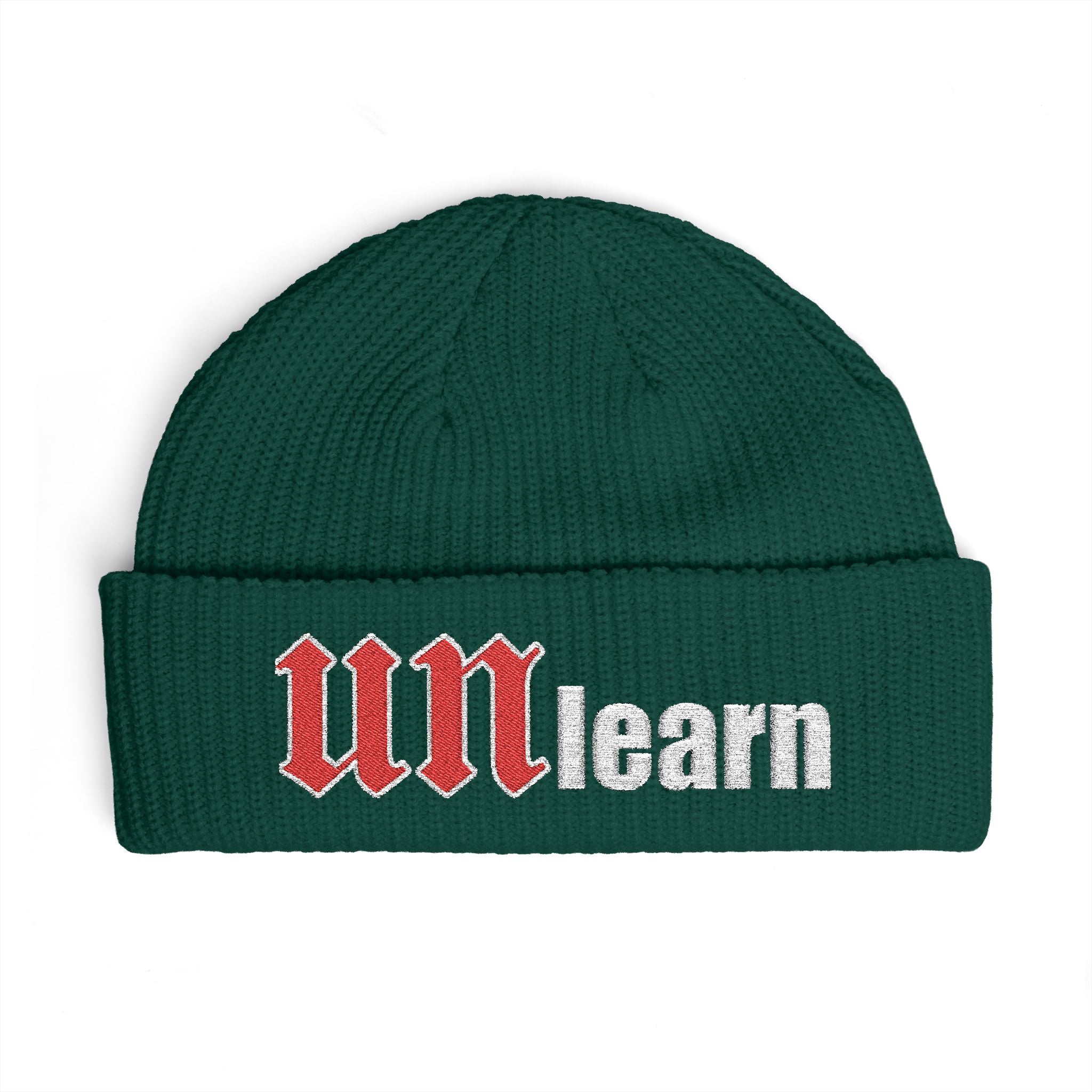 UnLearn The World - Cuff Knit Beanie