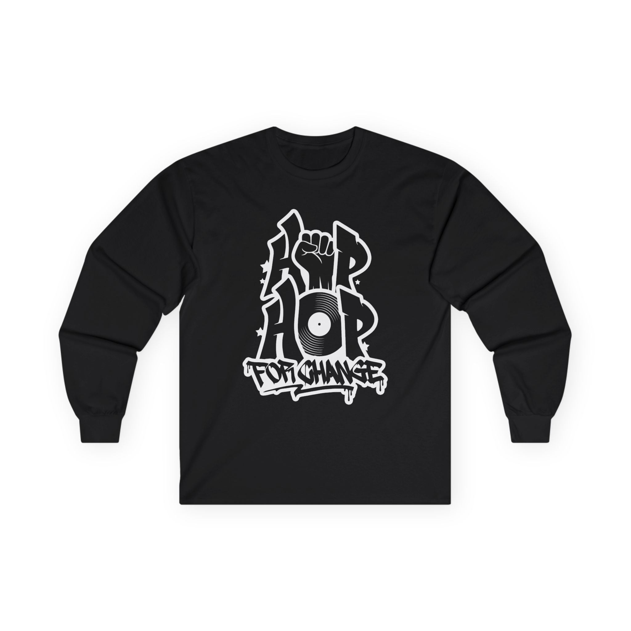 Hip Hop For Change - Long Sleeve Logo Tee
