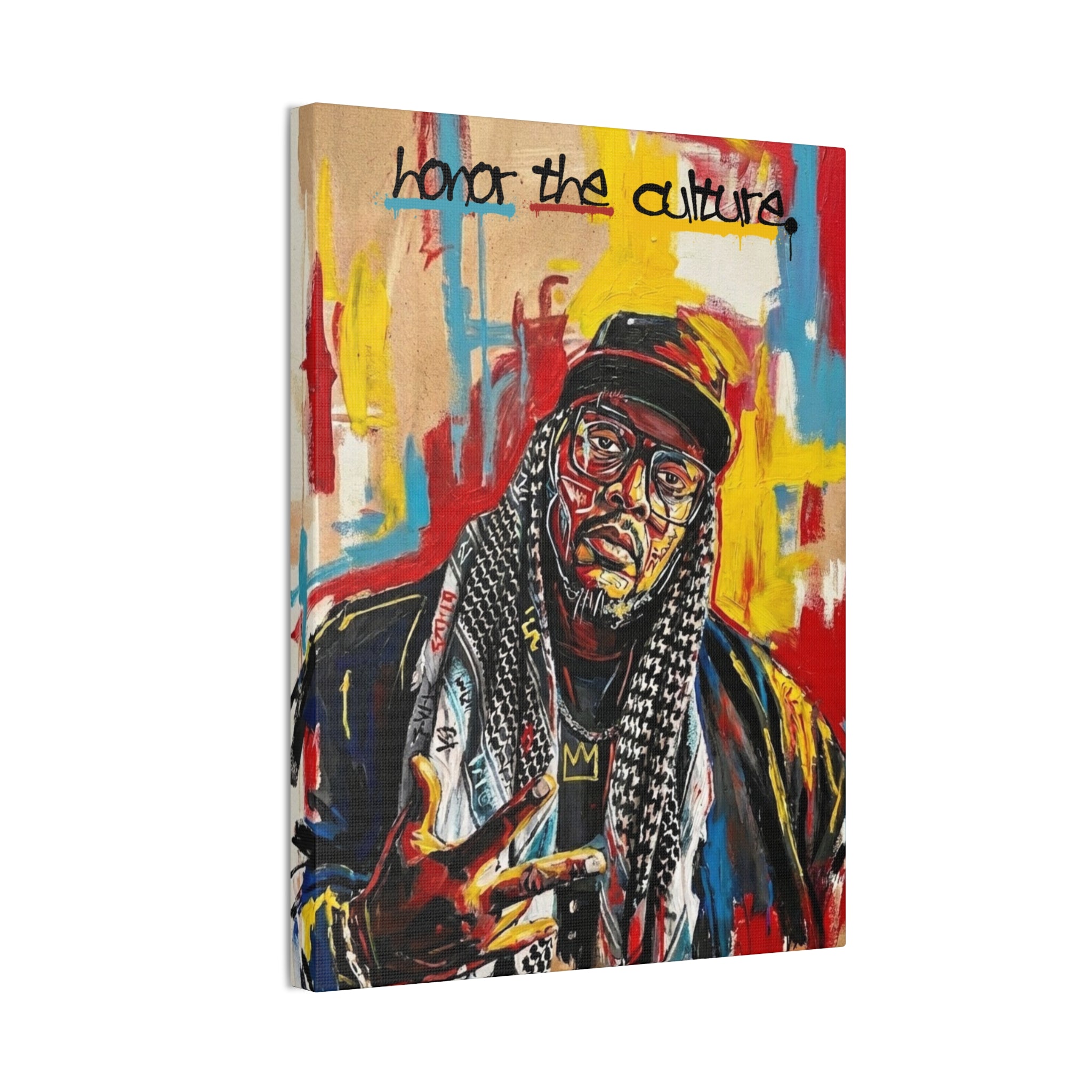 honor the culture™ x UnLearn The World — "honor the teacher" canvas