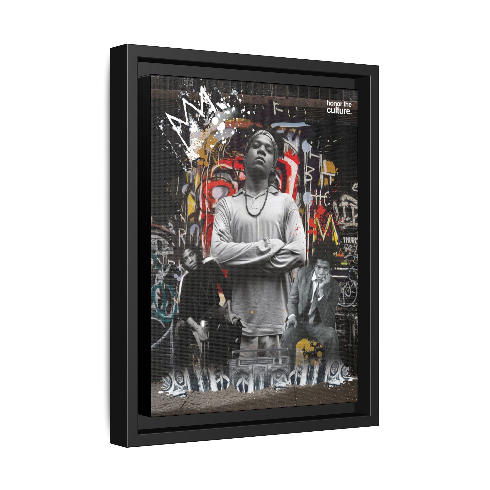 honor the culture™ - basquiart canvas