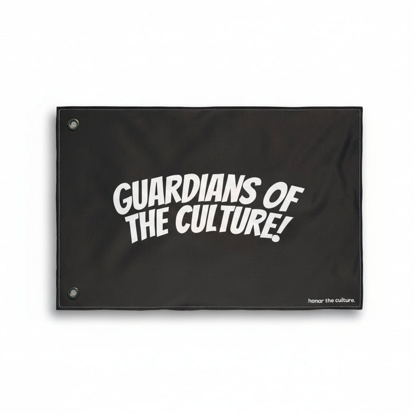 honor the culture™ - 'guardians of the culture' mini flag