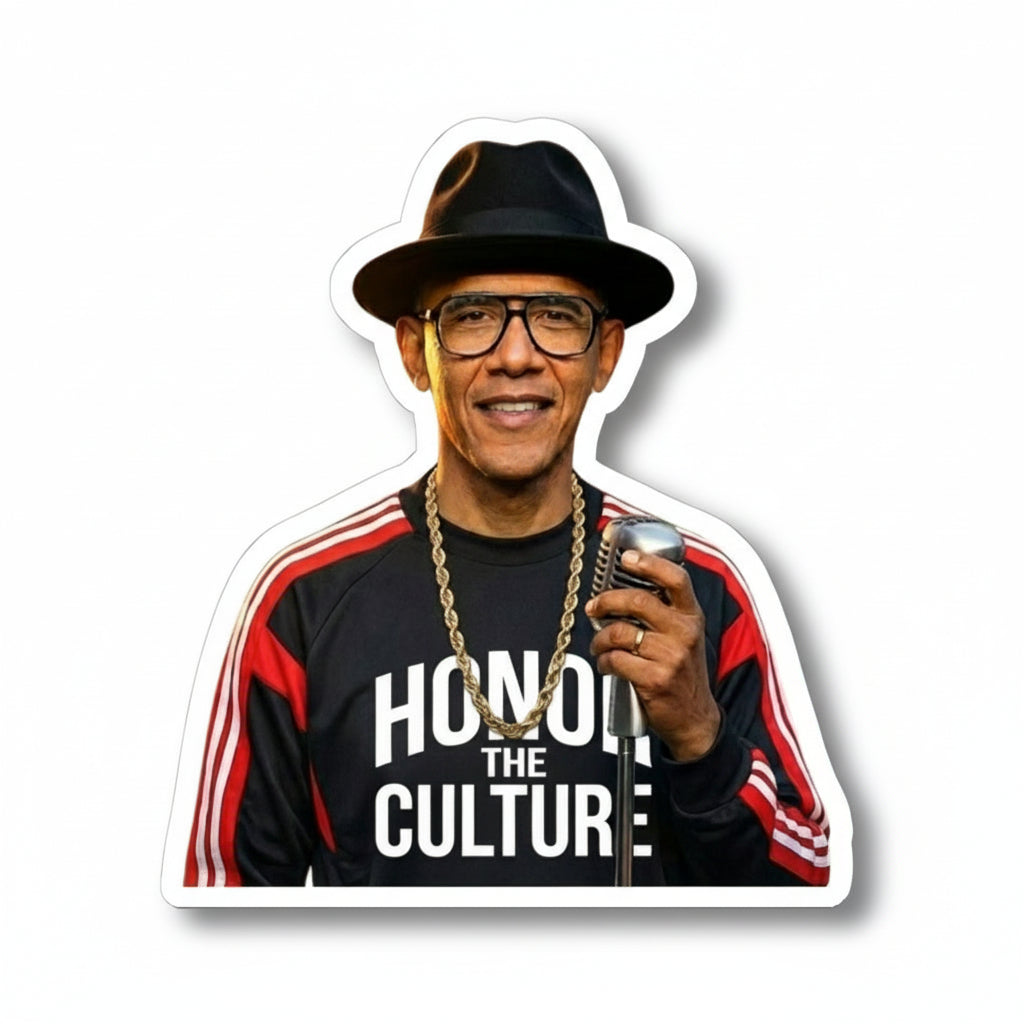 honor the culture™ - "RUN DNC" vinyl sticker