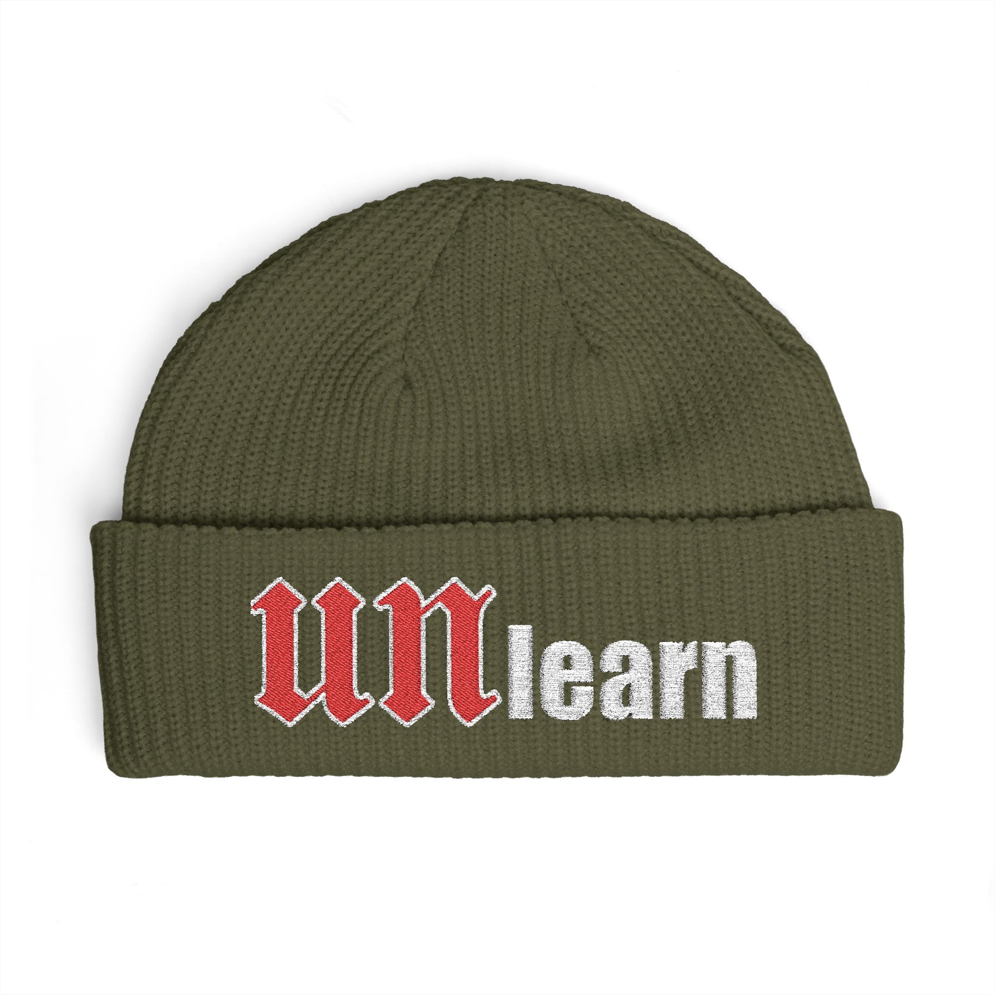 UnLearn The World - Cuff Knit Beanie