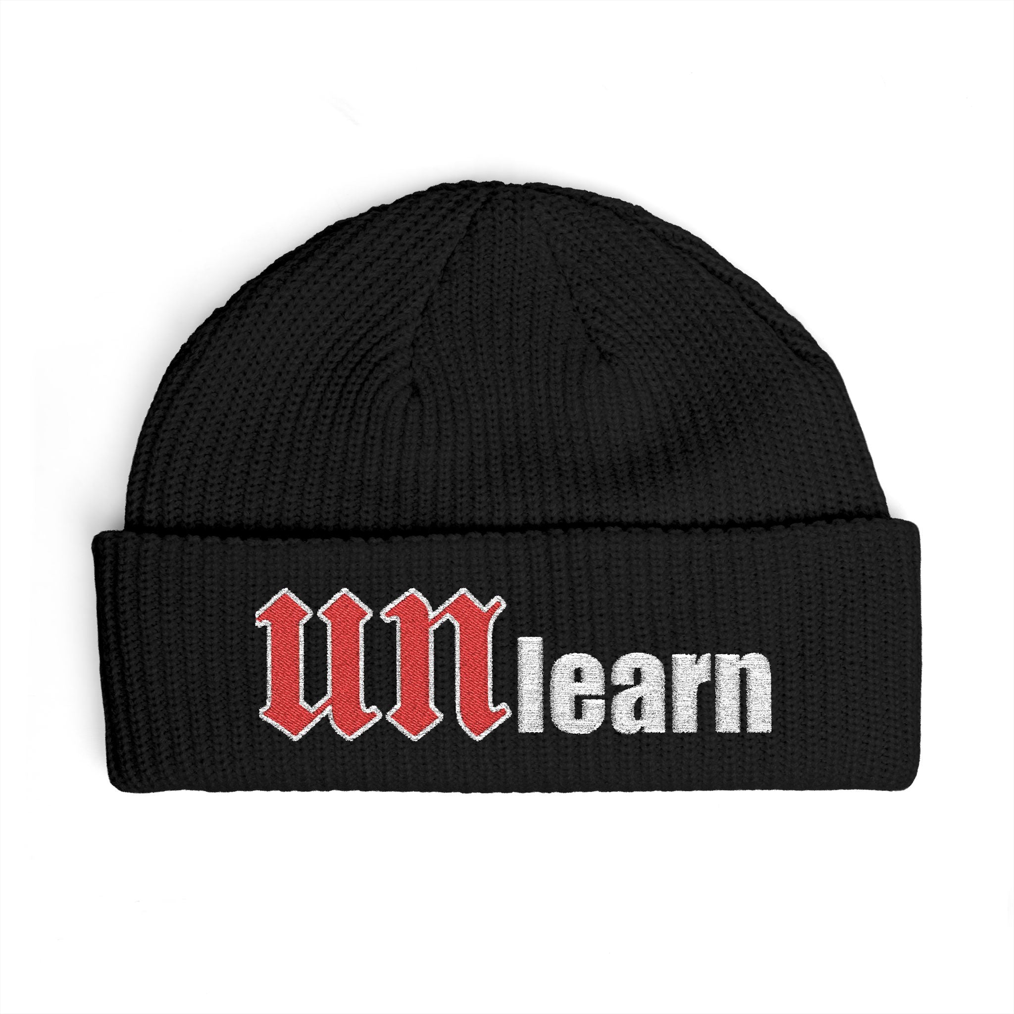 UnLearn The World - Cuff Knit Beanie