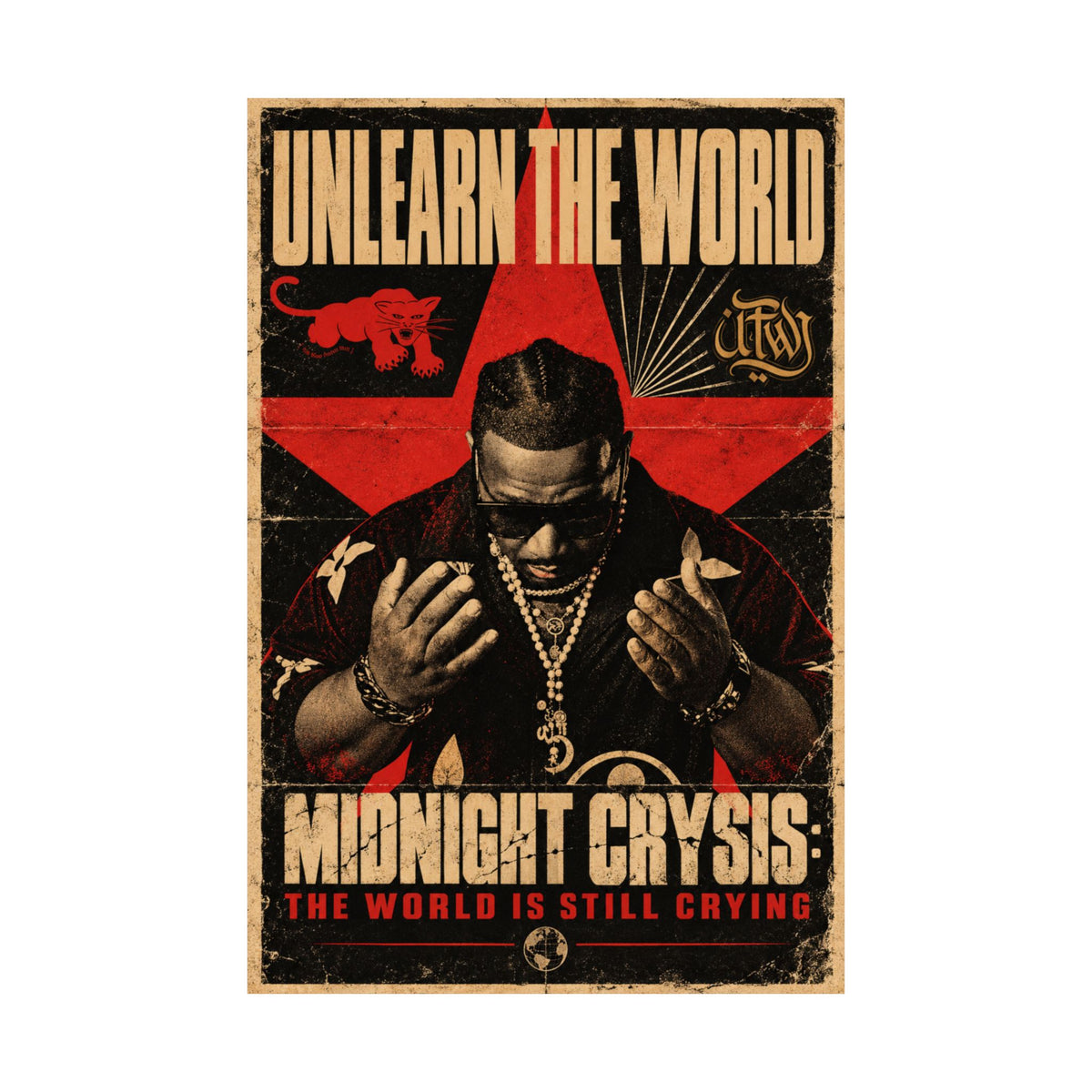 UnLearn The World - Midnight Crysis Poster