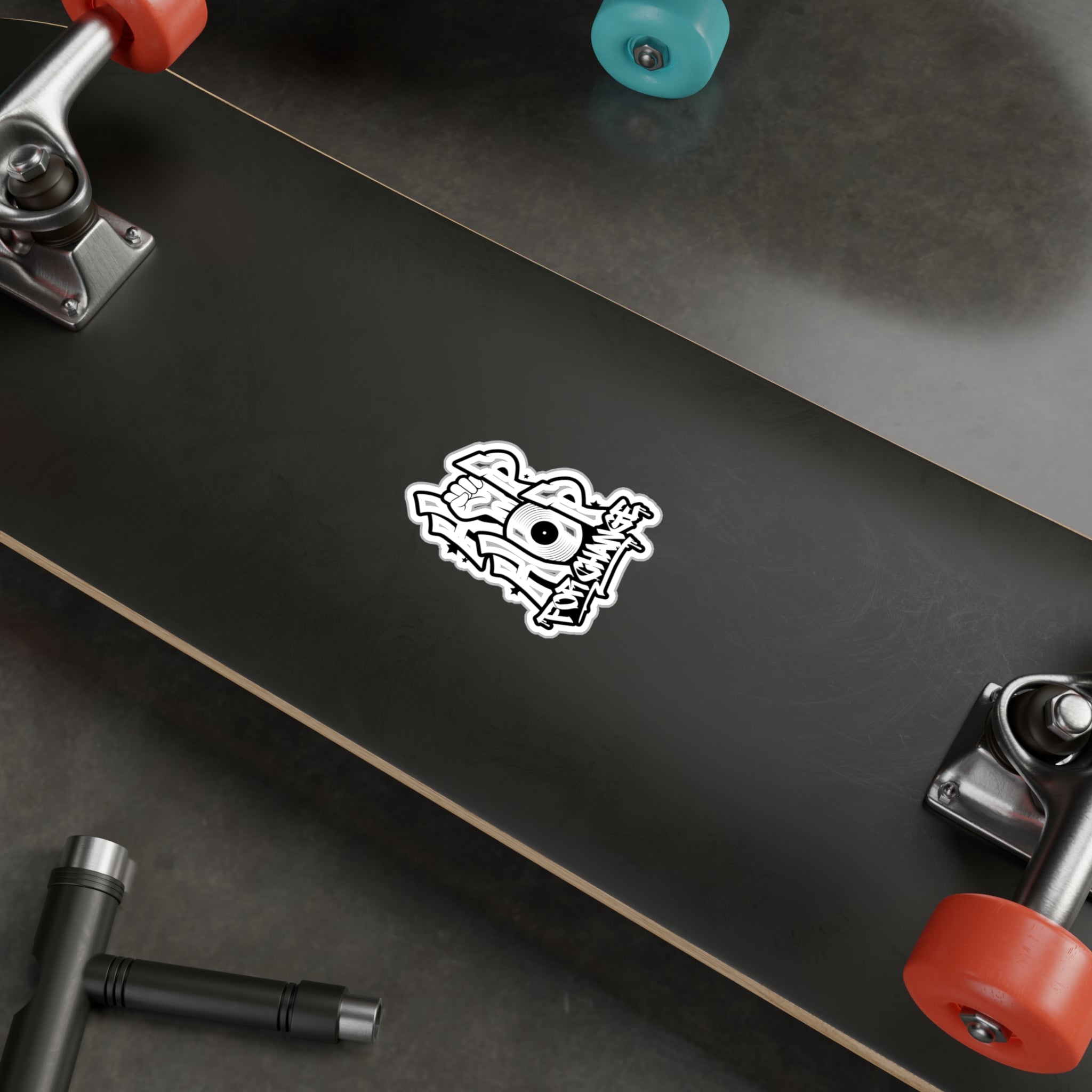 Hip Hop For Change - Vinyl Logo Sticker