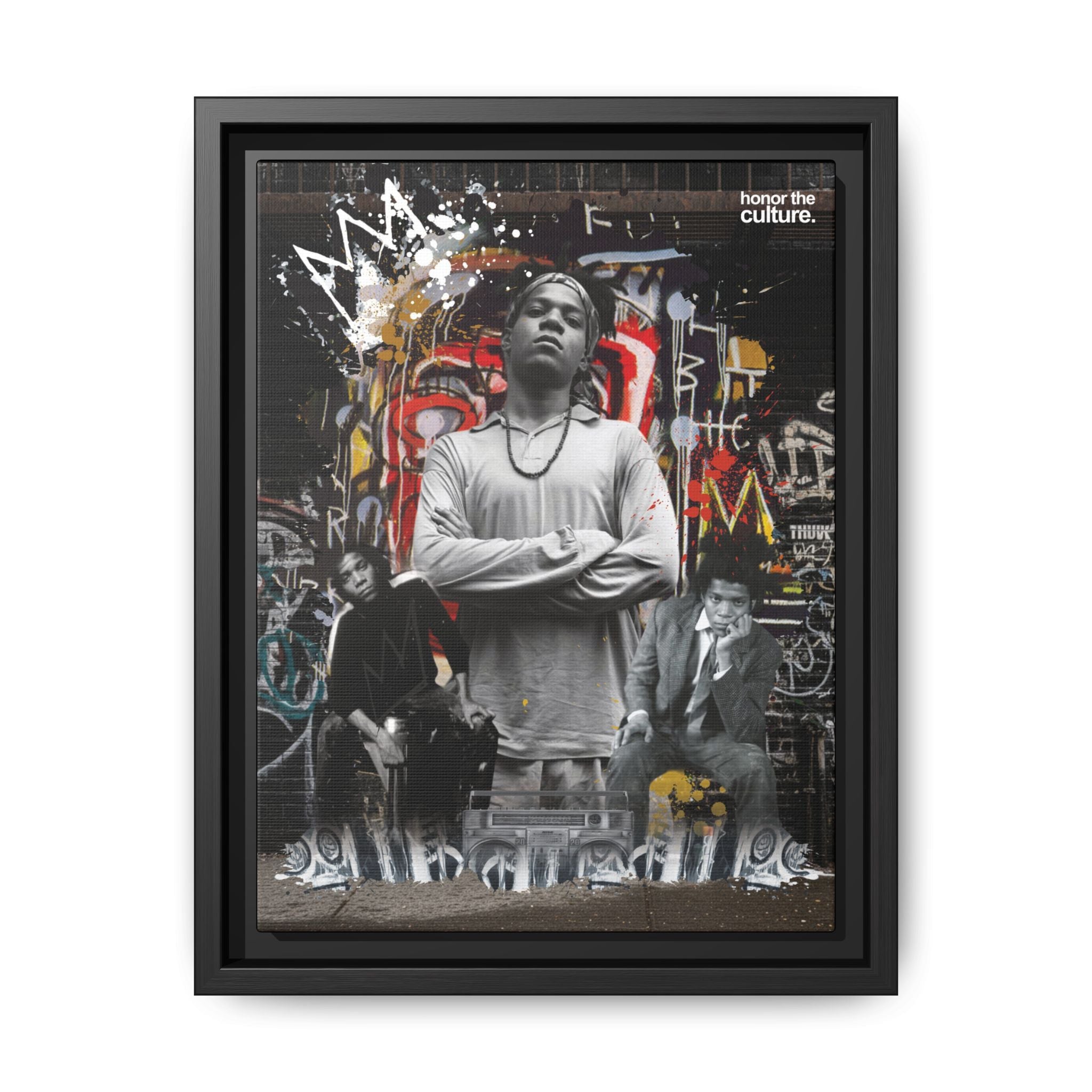 honor the culture™ - basquiart canvas
