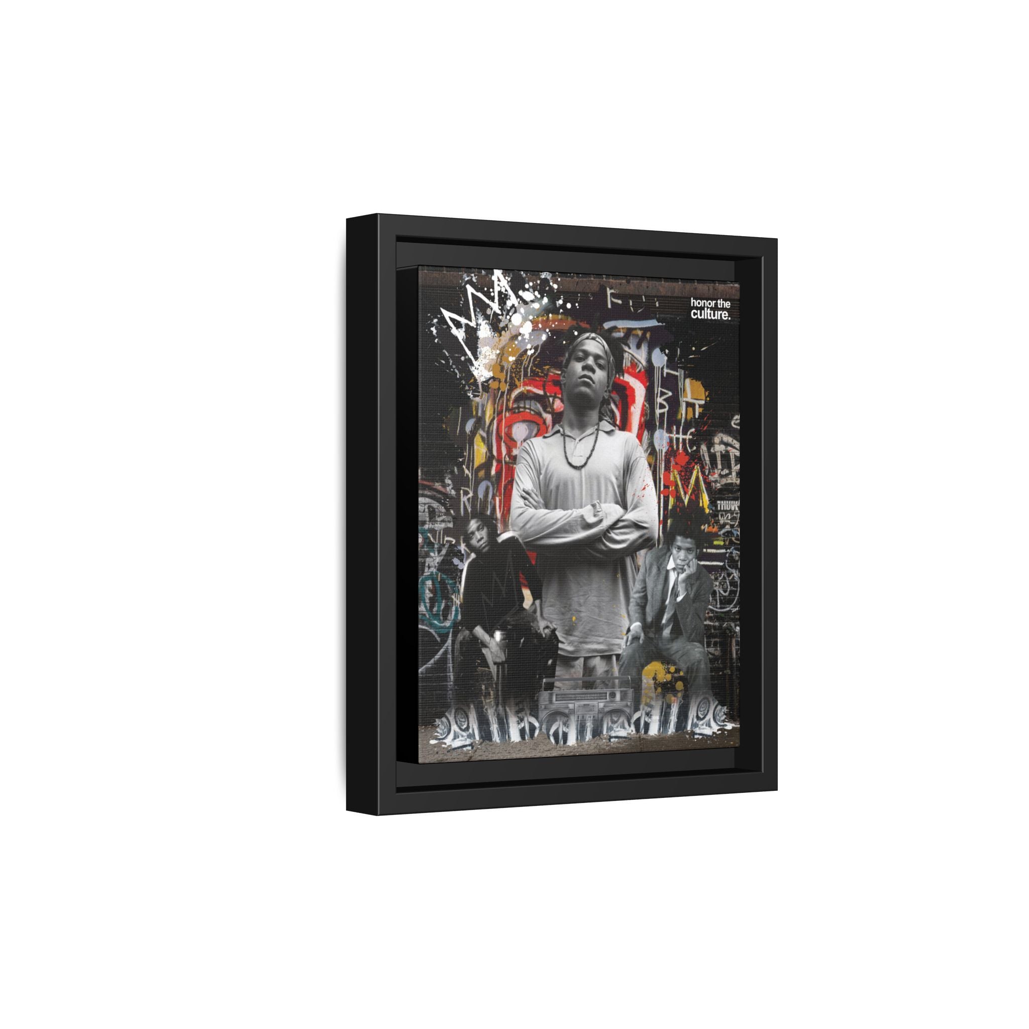 honor the culture™ - basquiart canvas