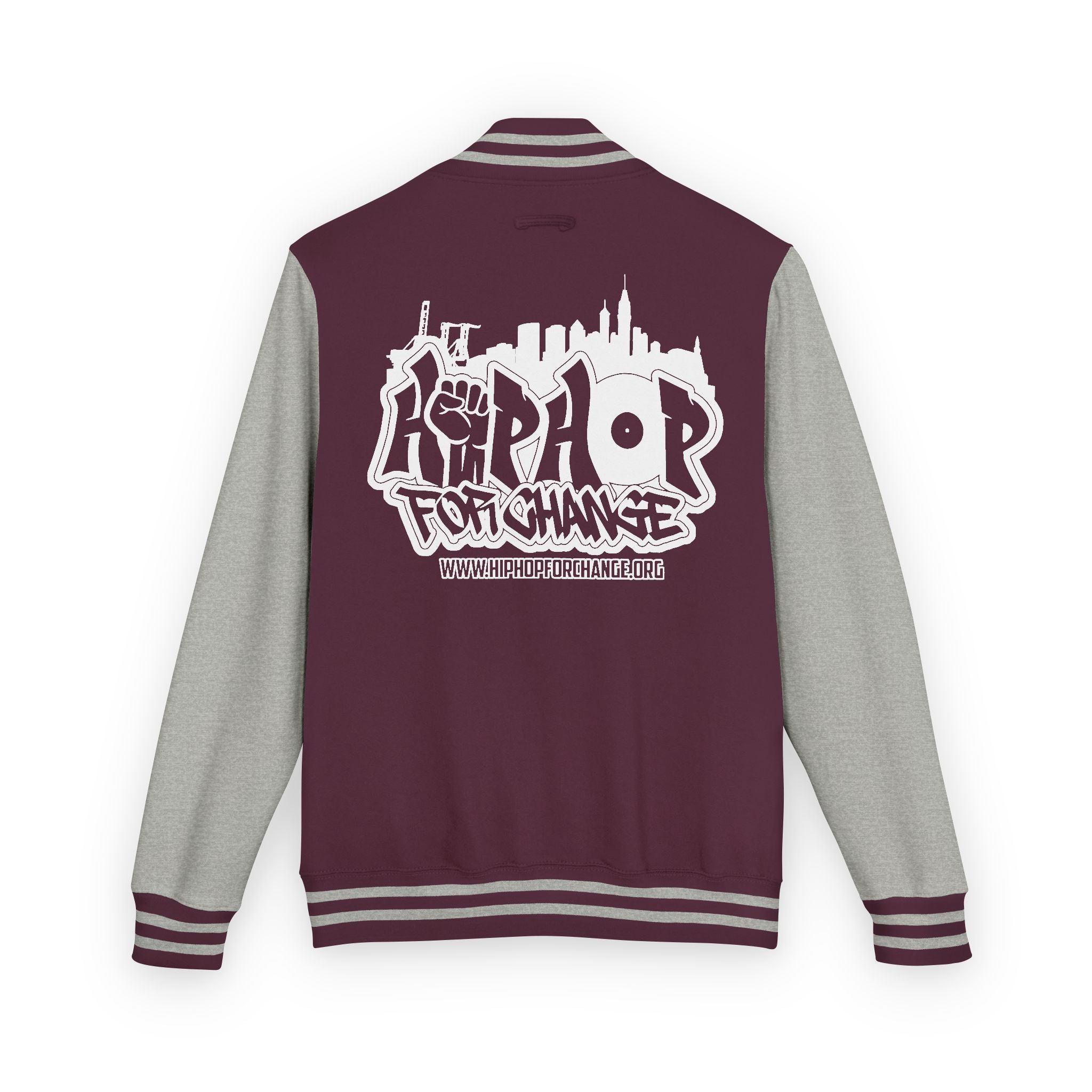 Hip Hop For Change - Soft Letterman Jacket