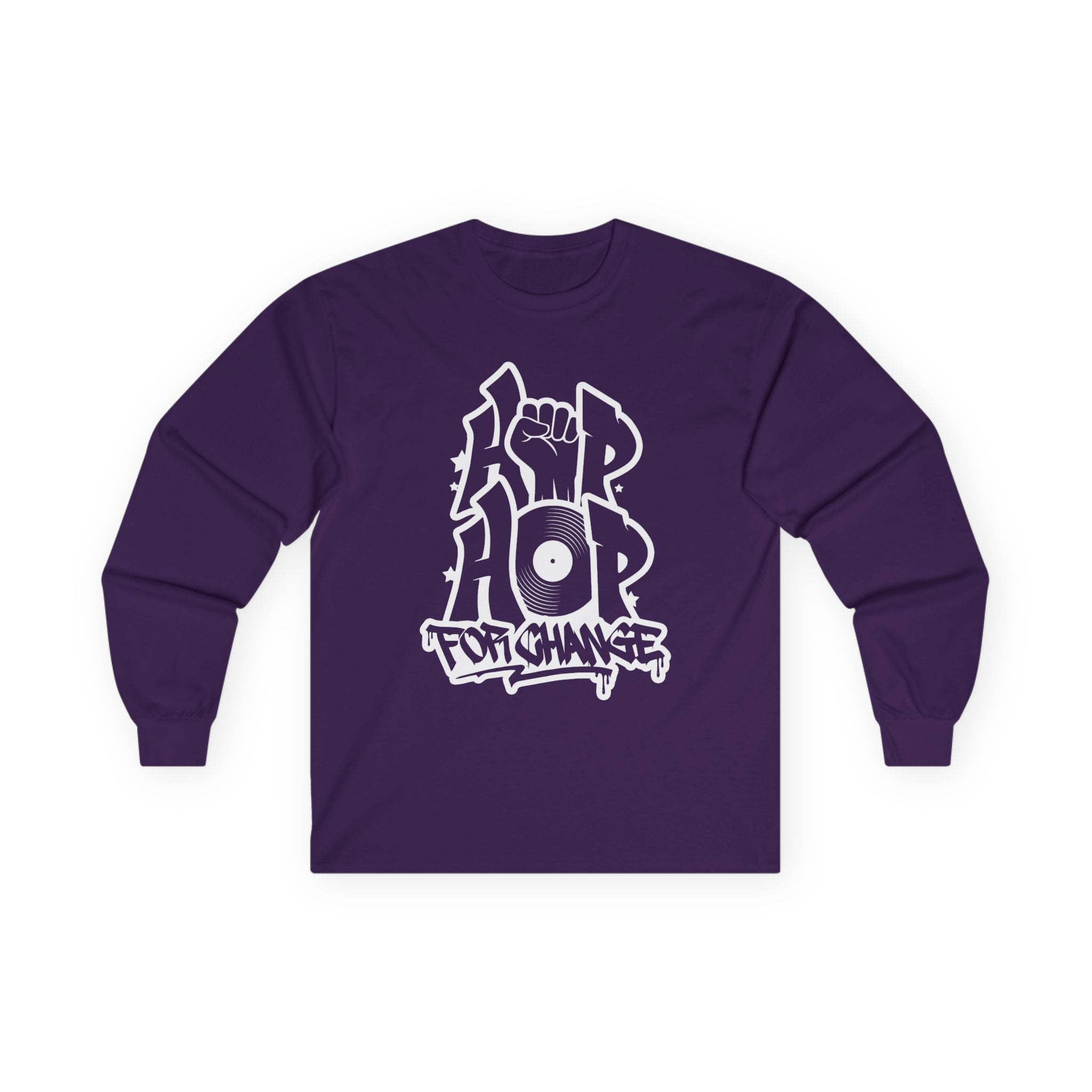 Hip Hop For Change - Long Sleeve Logo Tee