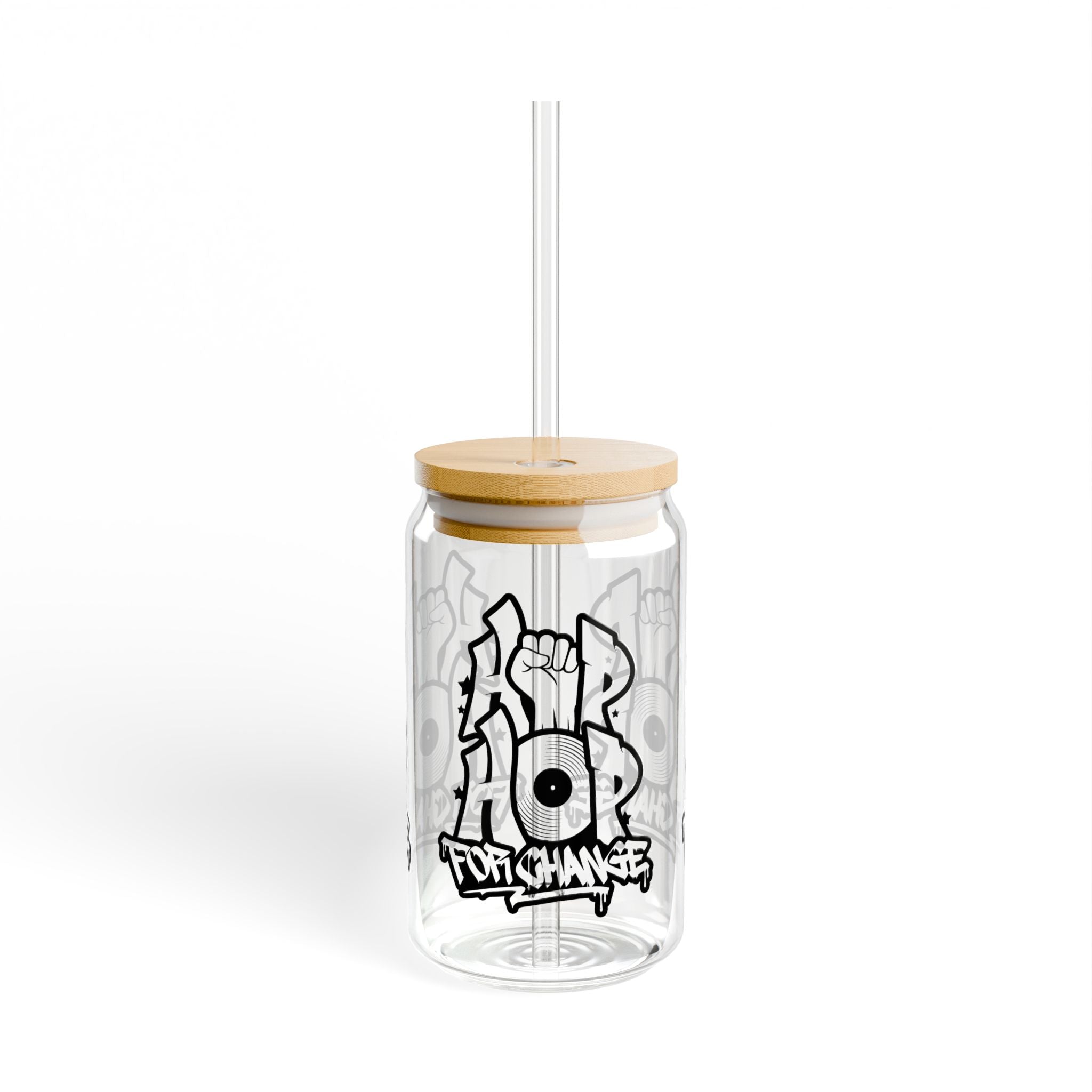 Hip Hop For Change - Sipper Glass