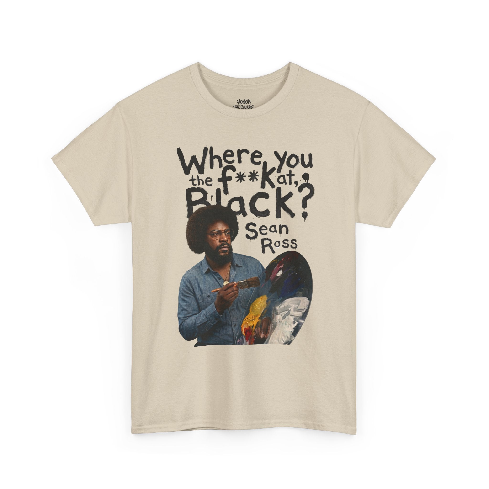 HNR x Sean Price "Where You the F**k at, Black?" Sean Ross Tee