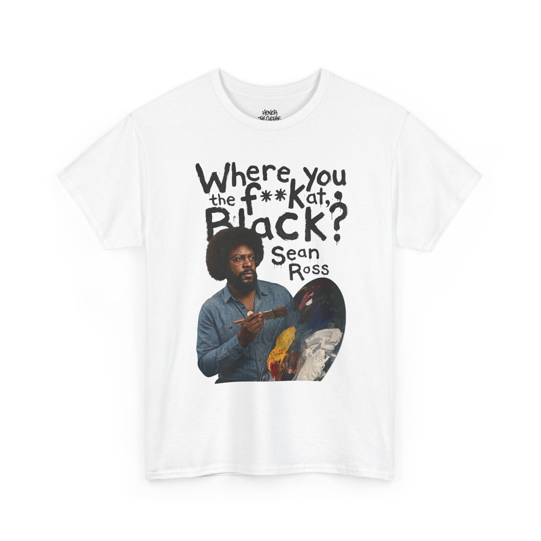 HNR x Sean Price "Where You the F**k at, Black?" Sean Ross Tee