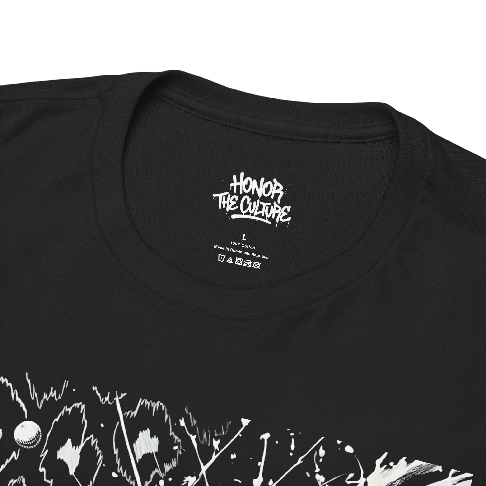 HNR x Ras Kass 'Face Eater' B&W tee (Limited Edition)