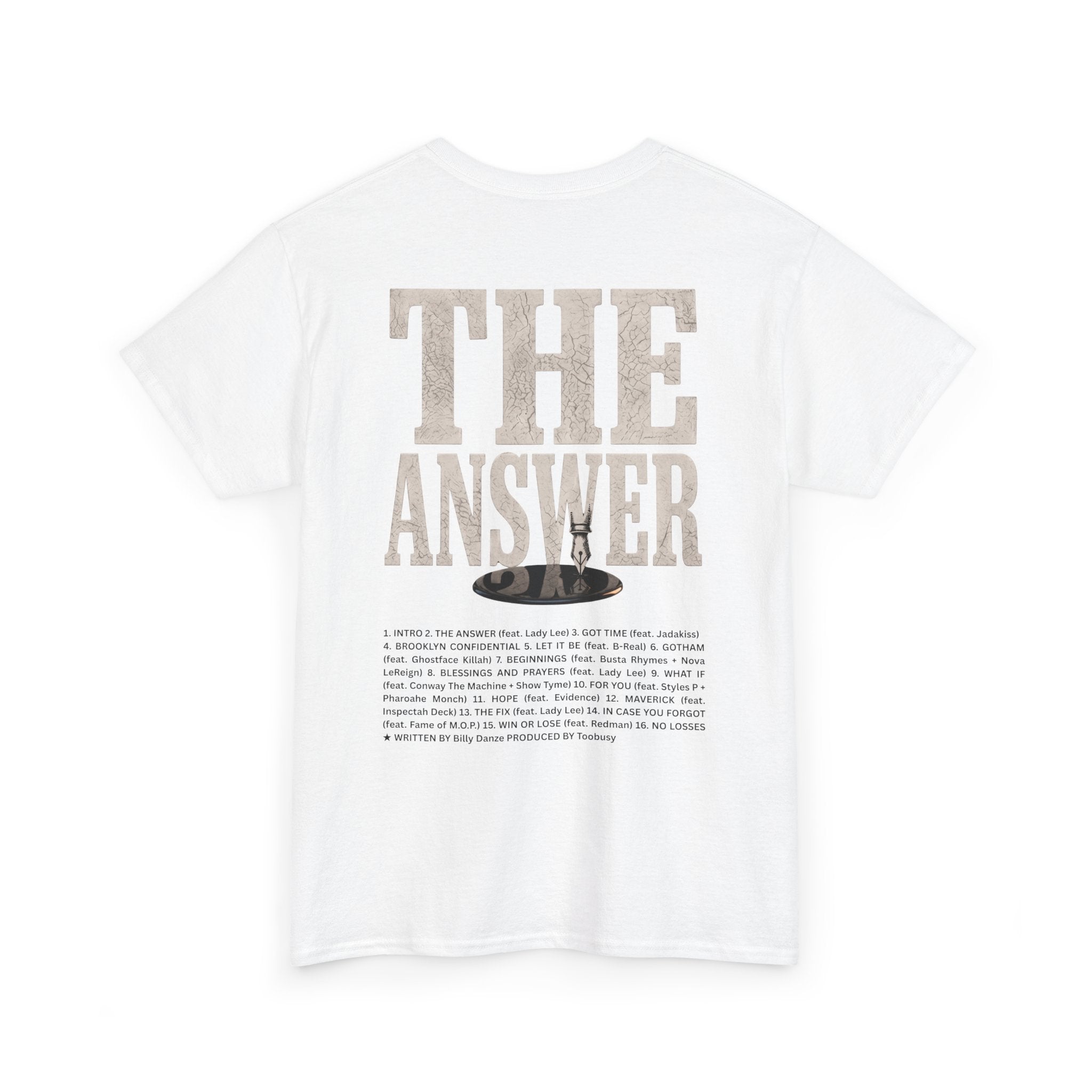 Billy Danze - The Answer Tee (The Pen) Limited Edition