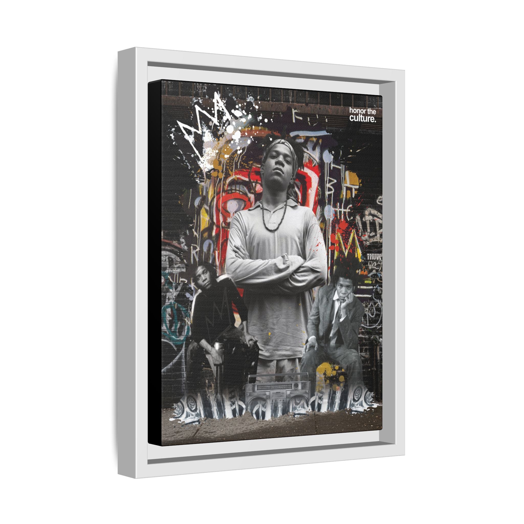 honor the culture™ - basquiart canvas