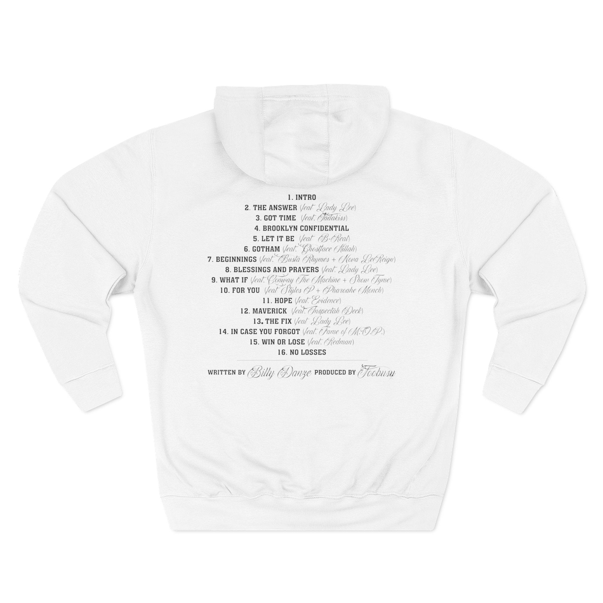 Billy Danze - 'The Answer' Hoodie