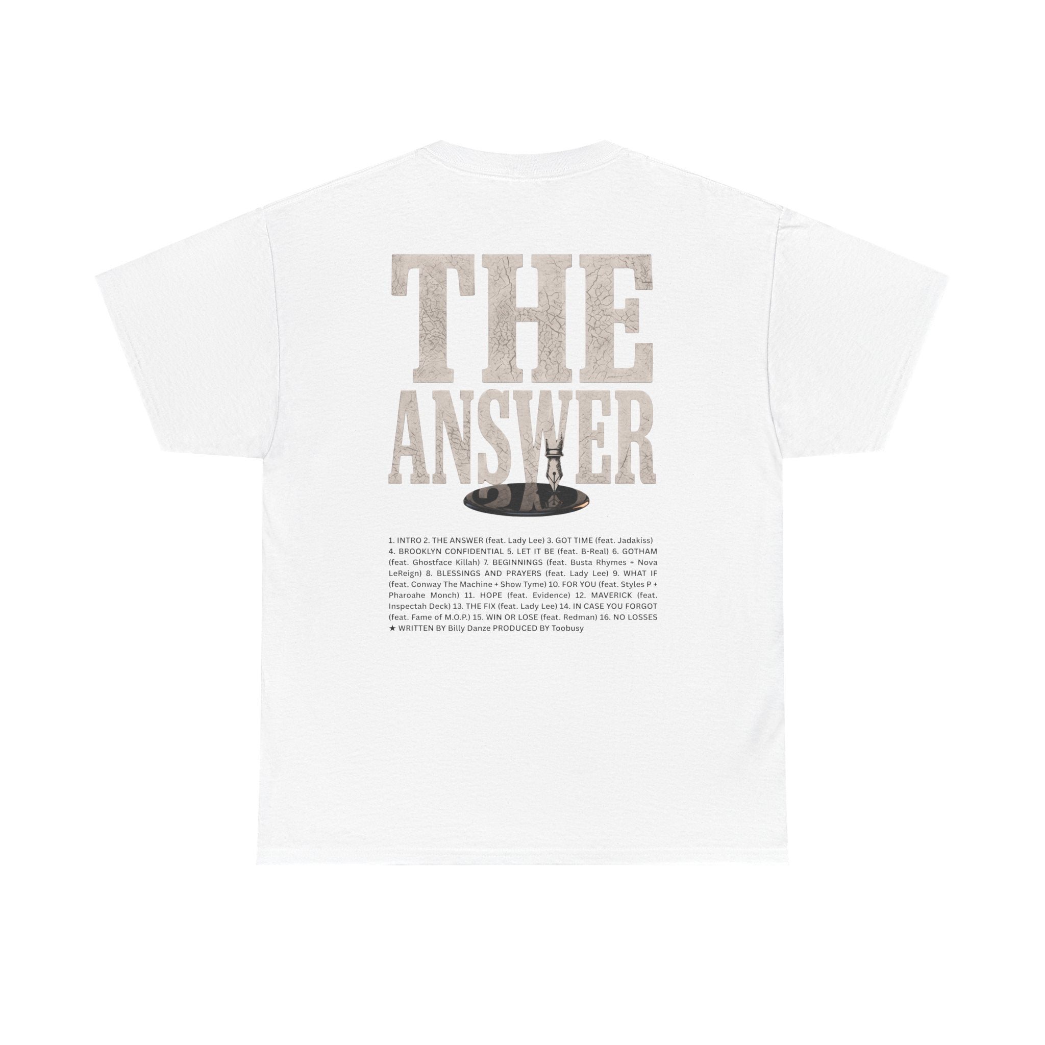 Billy Danze - The Answer Tee (The Pen) Limited Edition