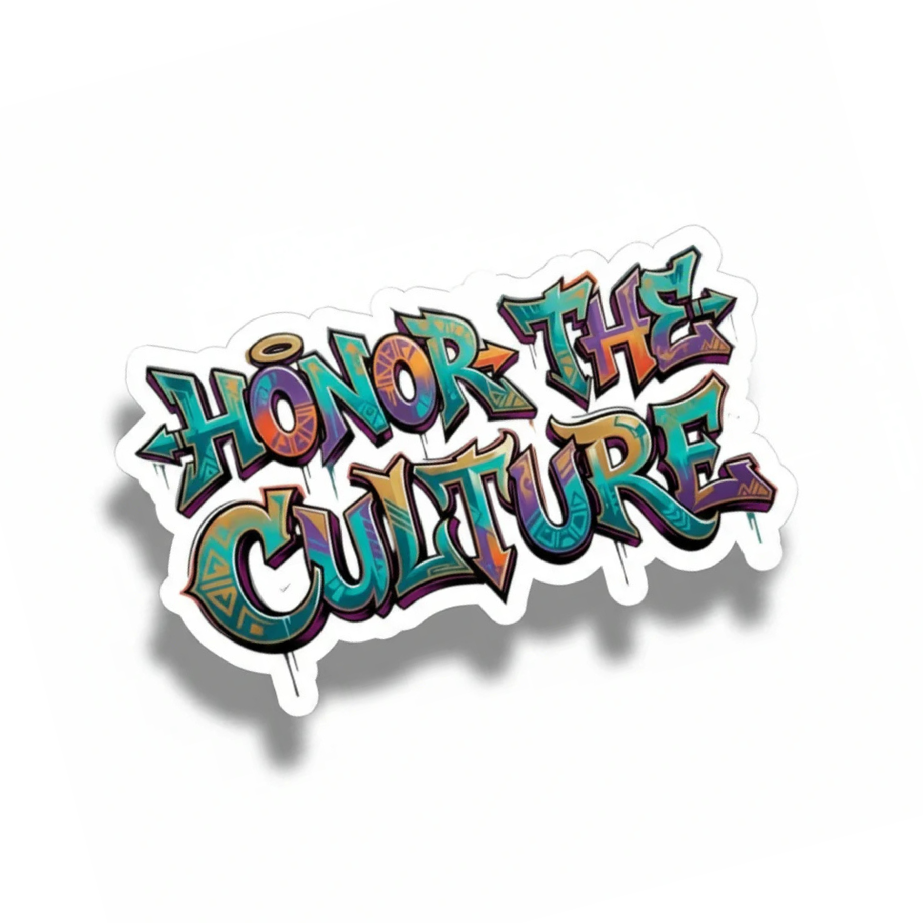 honor the culture™ - graph sticker