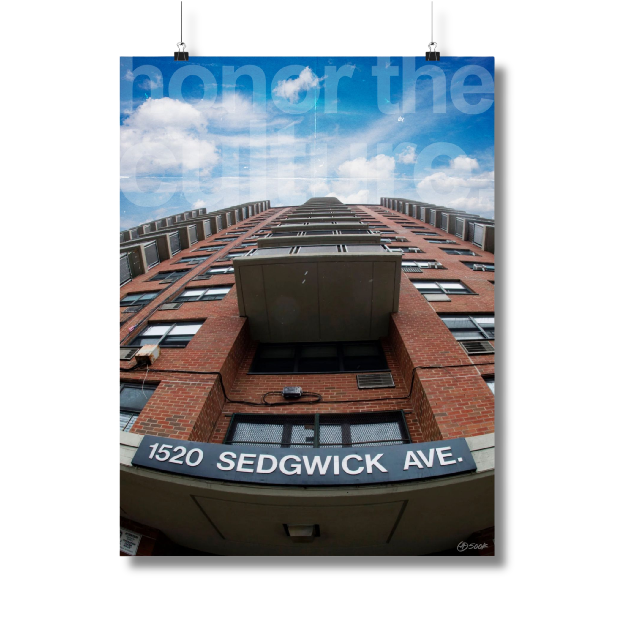 honor the culture™ - "the birthplace" poster