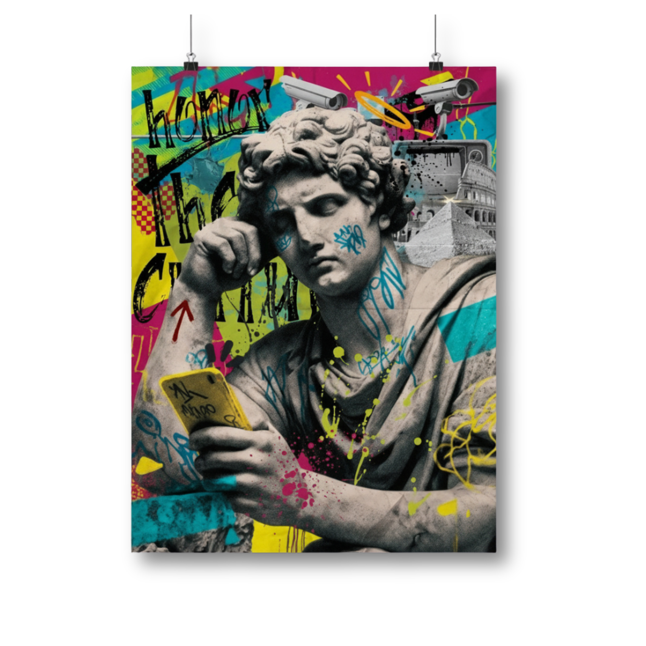 honor the culture™ - "modern philosopher" poster