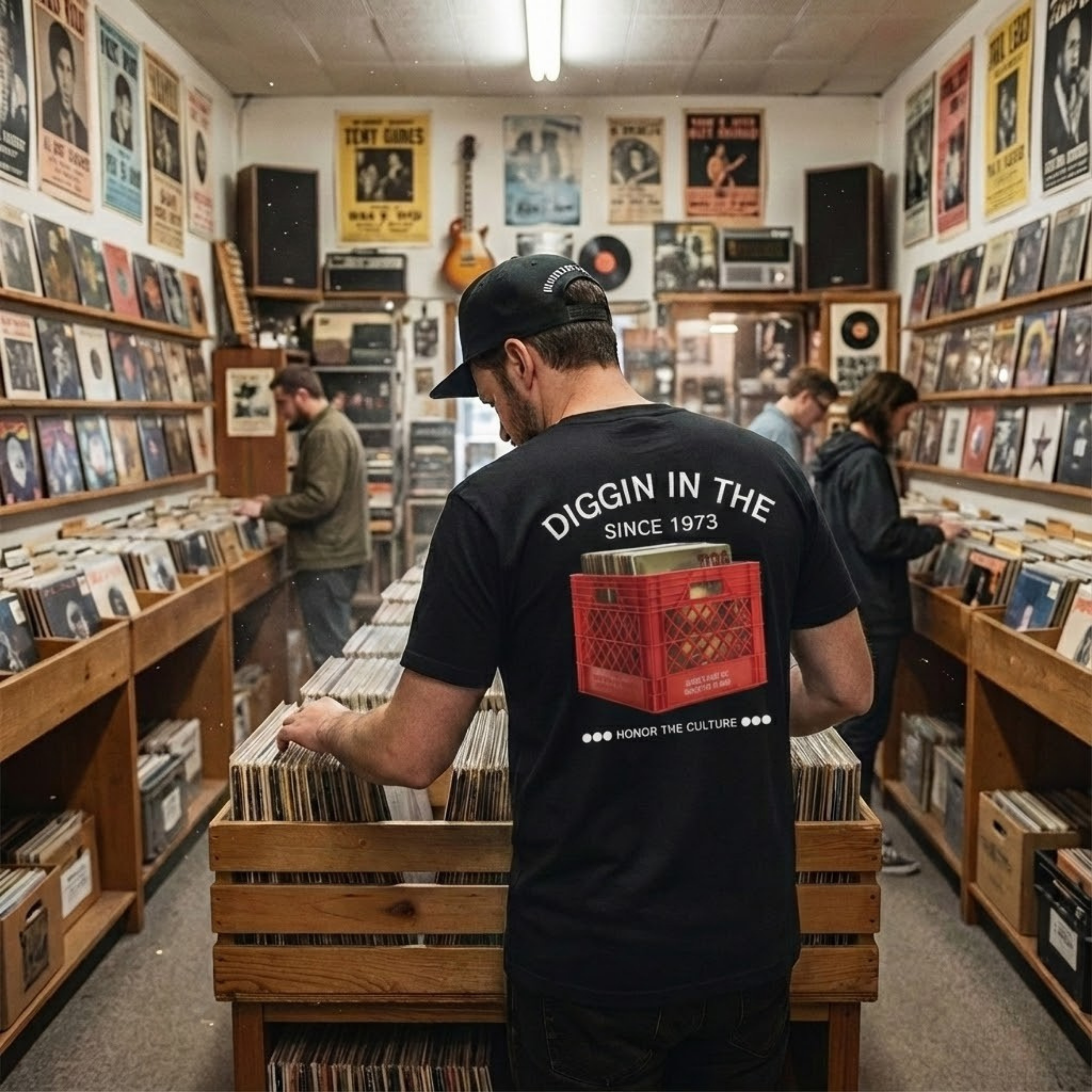 honor the culture™ - "diggin in the crate" legends tee