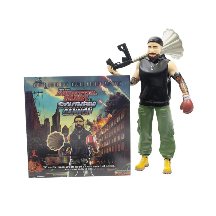 Boxcutter Pazzy - Limited Edition Action Figure & Southpaw Cannon CD Bundle