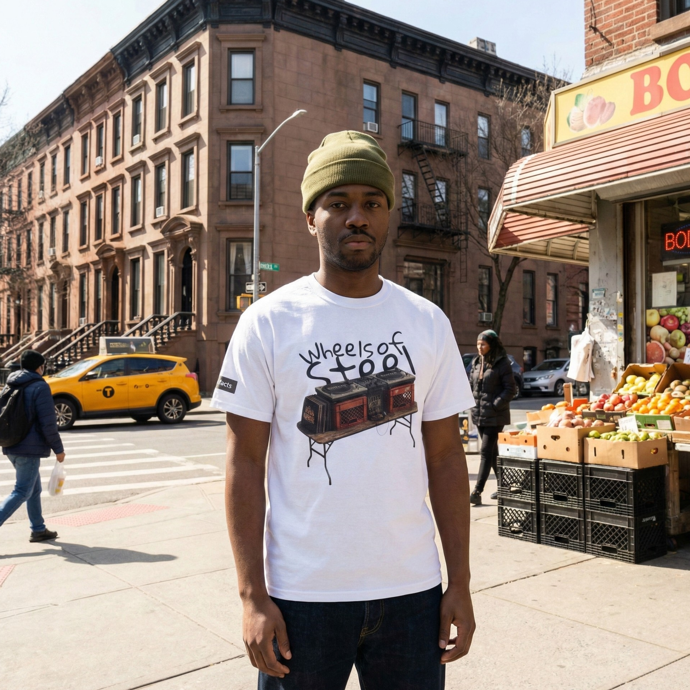 honor the culture™ - "wheels of steel" artifacts tee