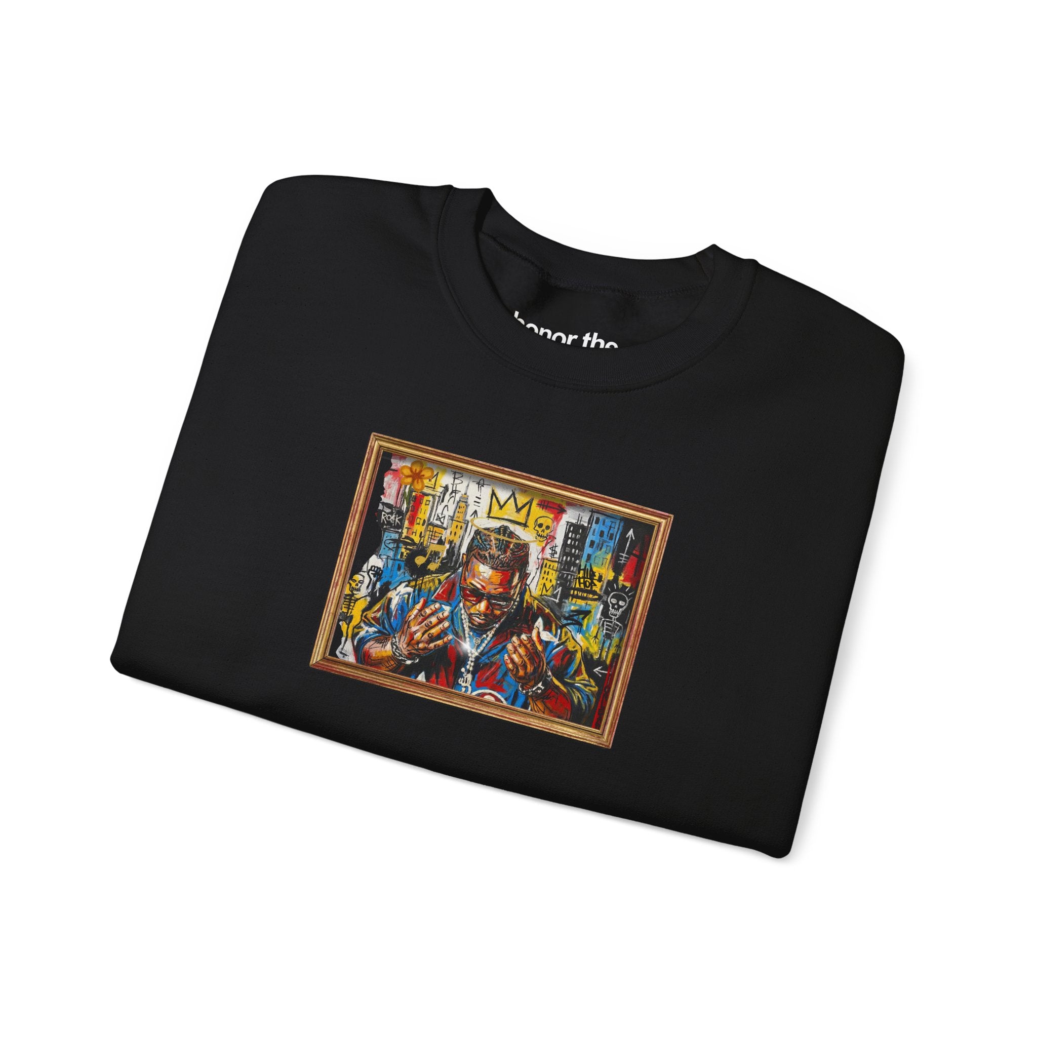 honor the culture™ x unlearn the world — 'EMPW'  crewneck