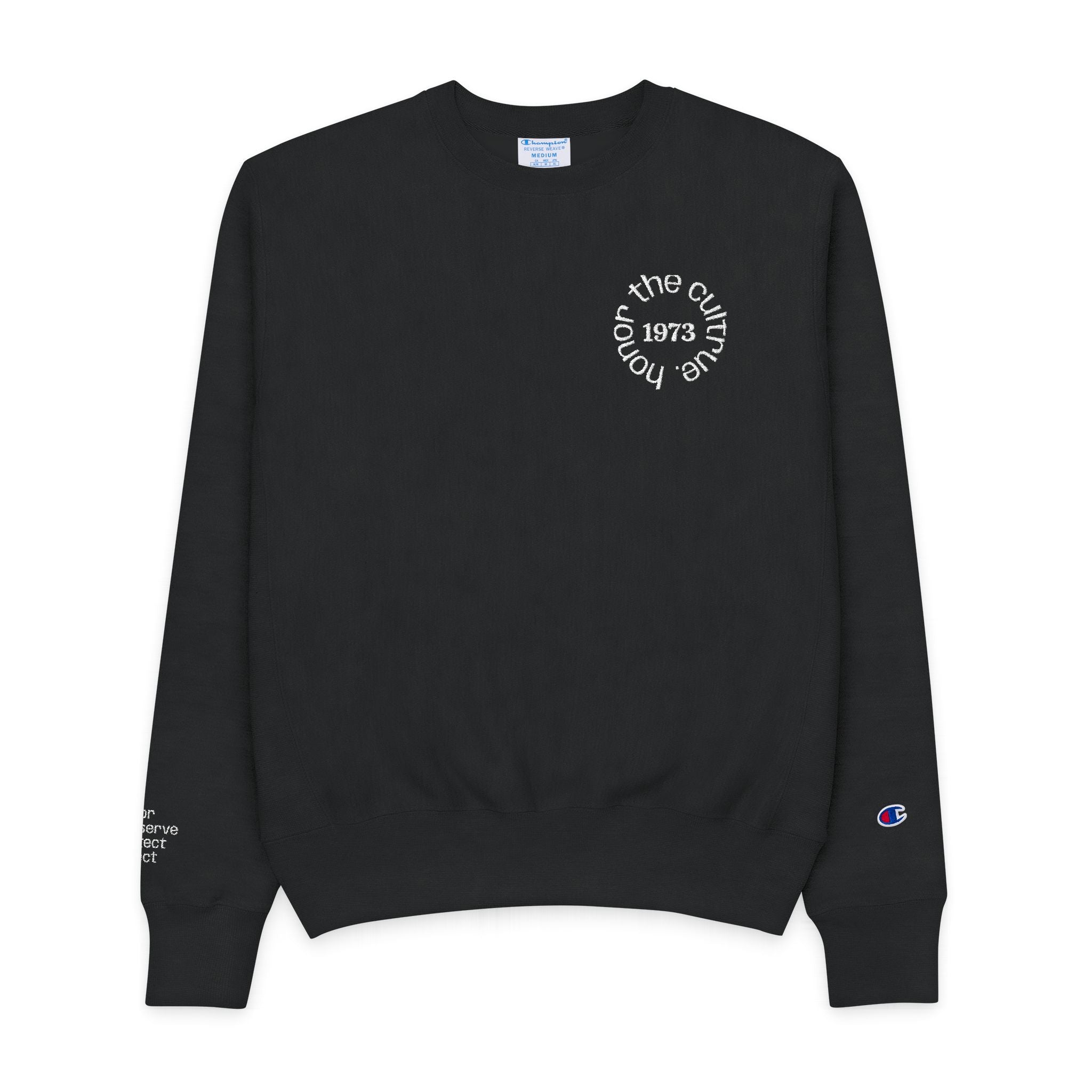 honor the culture™ - 1973 stitch crewneck