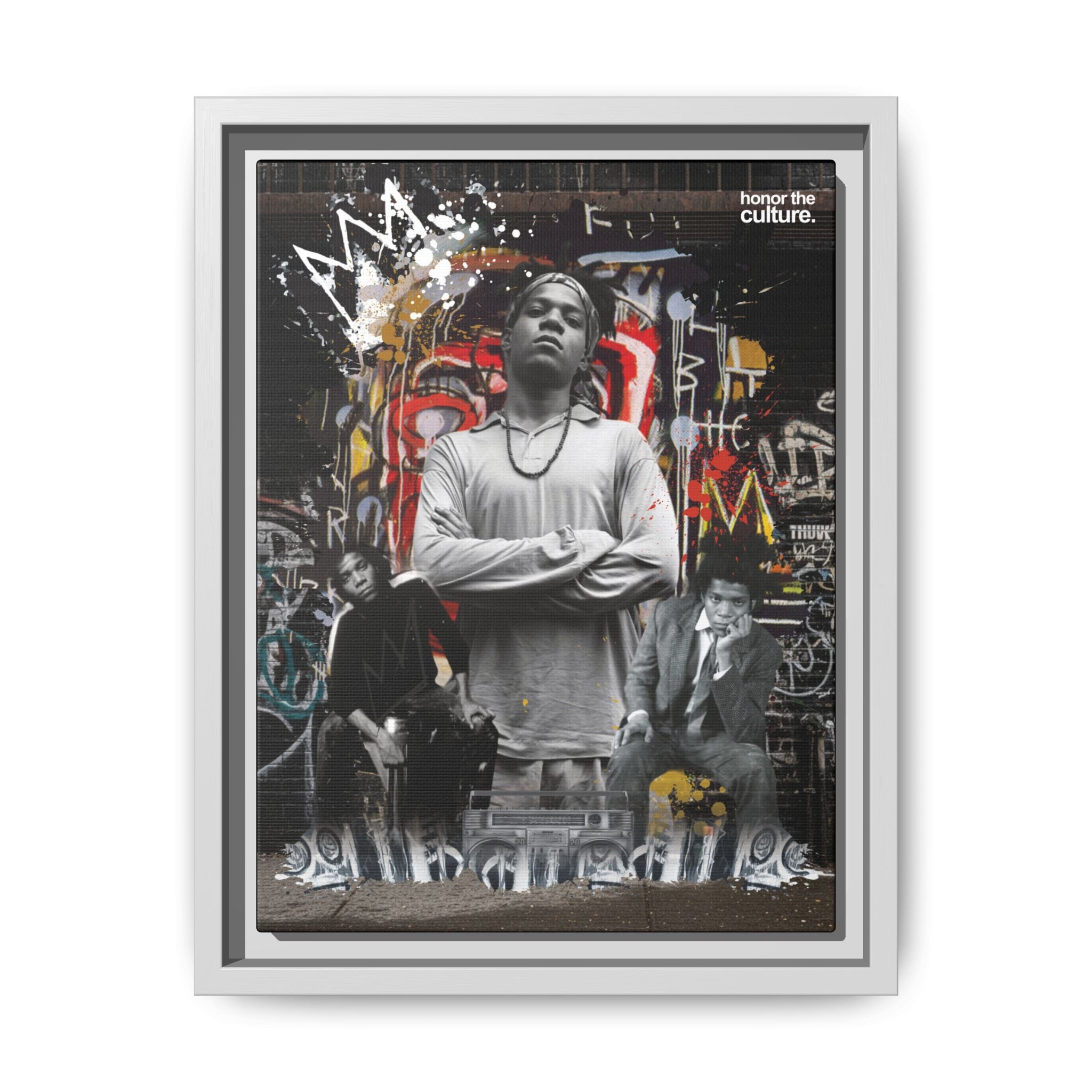 honor the culture™ - basquiart canvas