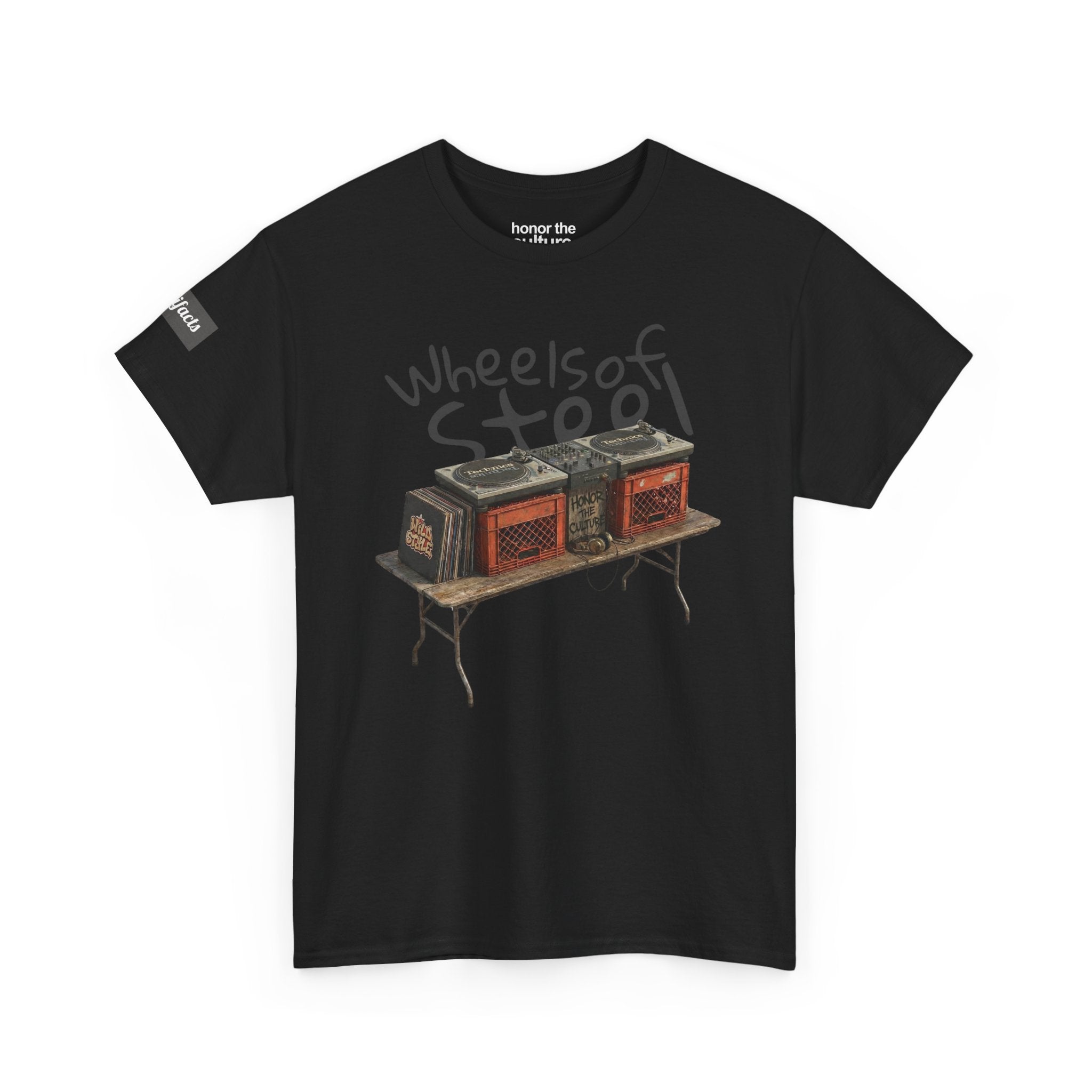 honor the culture™ - "wheels of steel" artifacts tee