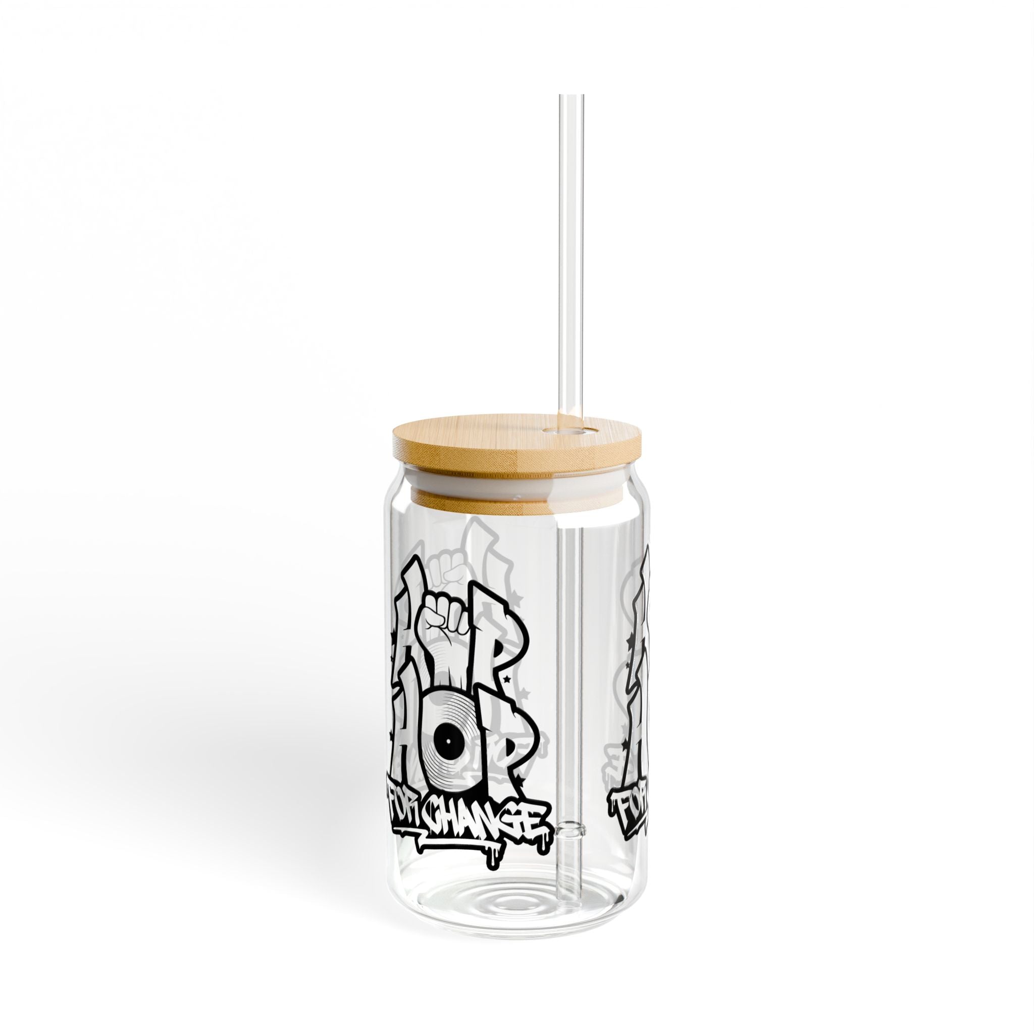 Hip Hop For Change - Sipper Glass