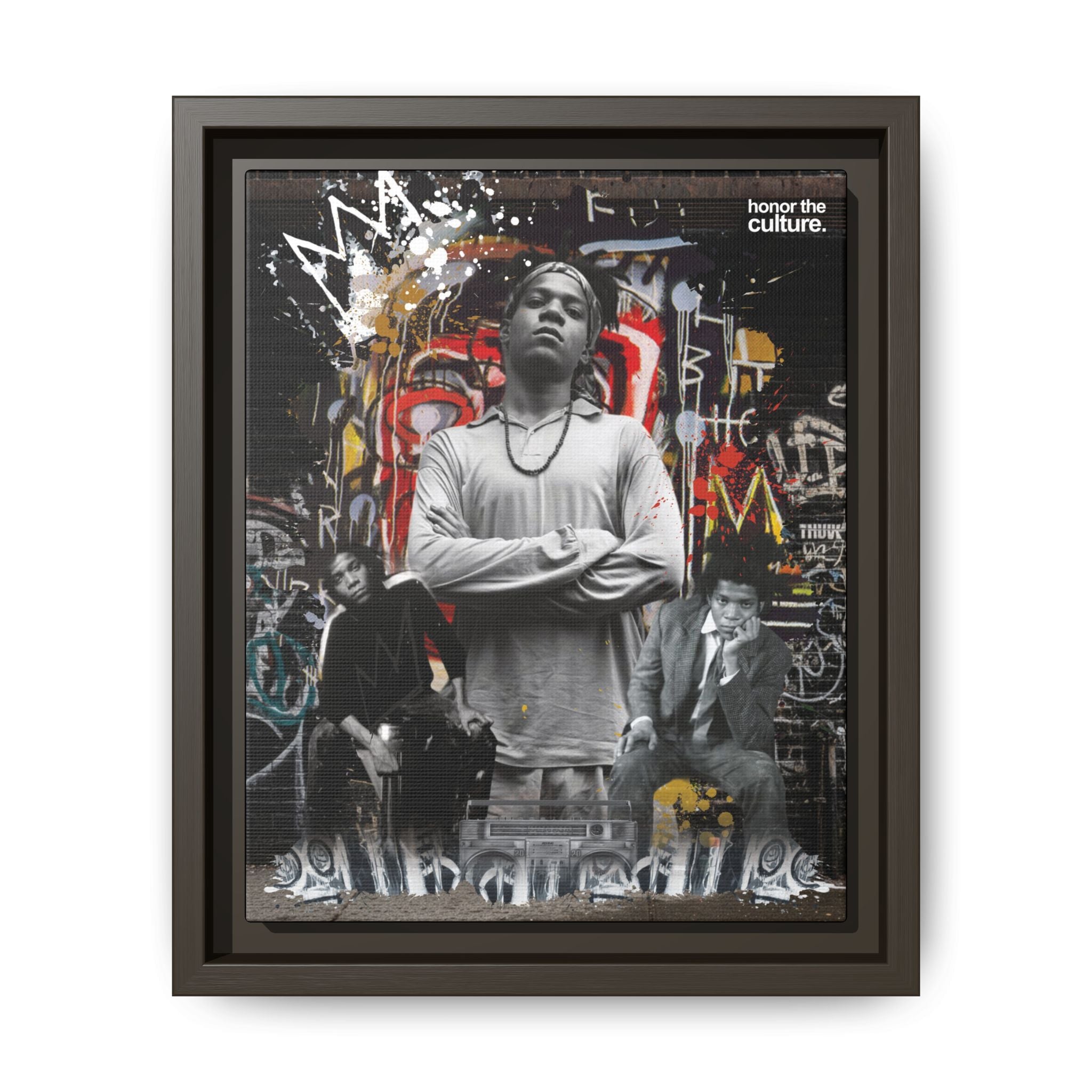 honor the culture™ - basquiart canvas