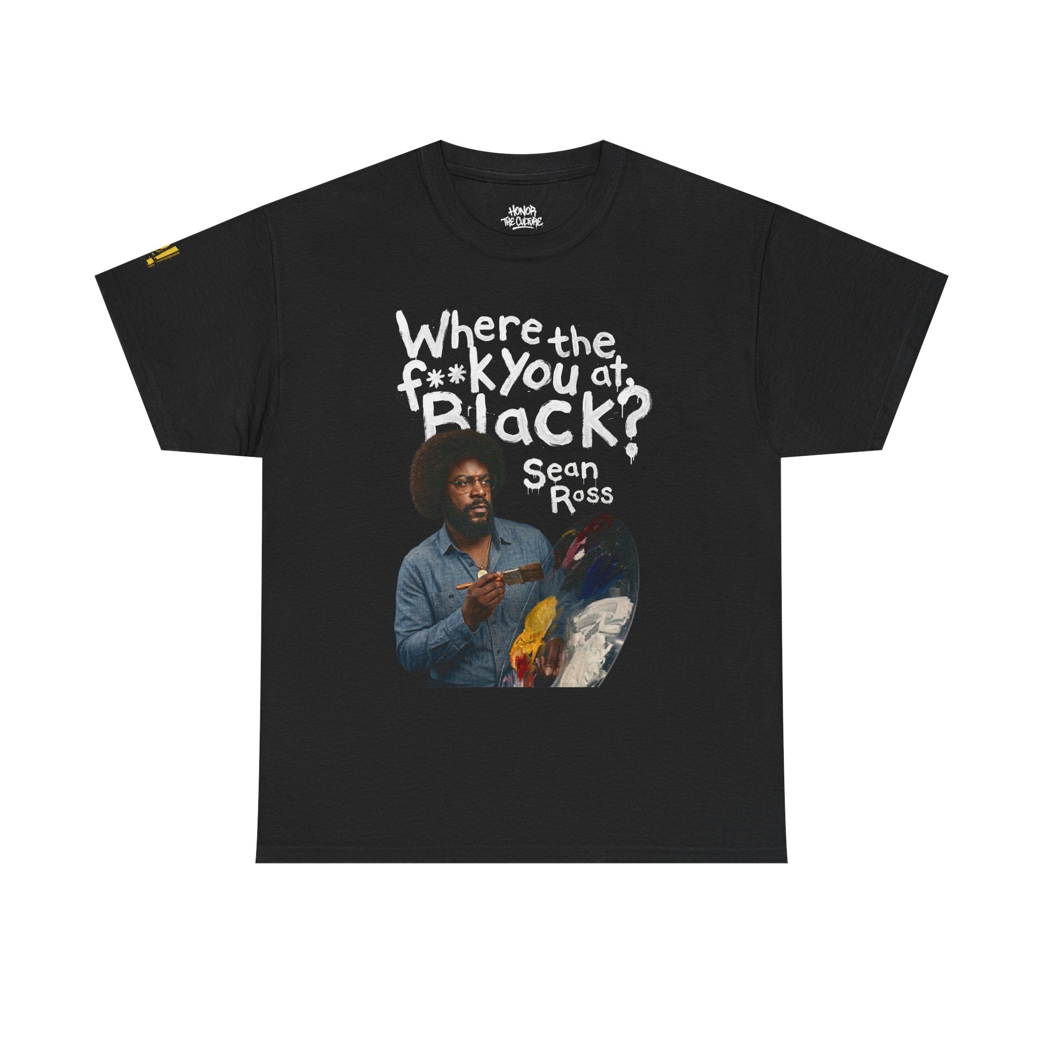 HNR x Sean Price "Where You the F**k at, Black?" Sean Ross Tee