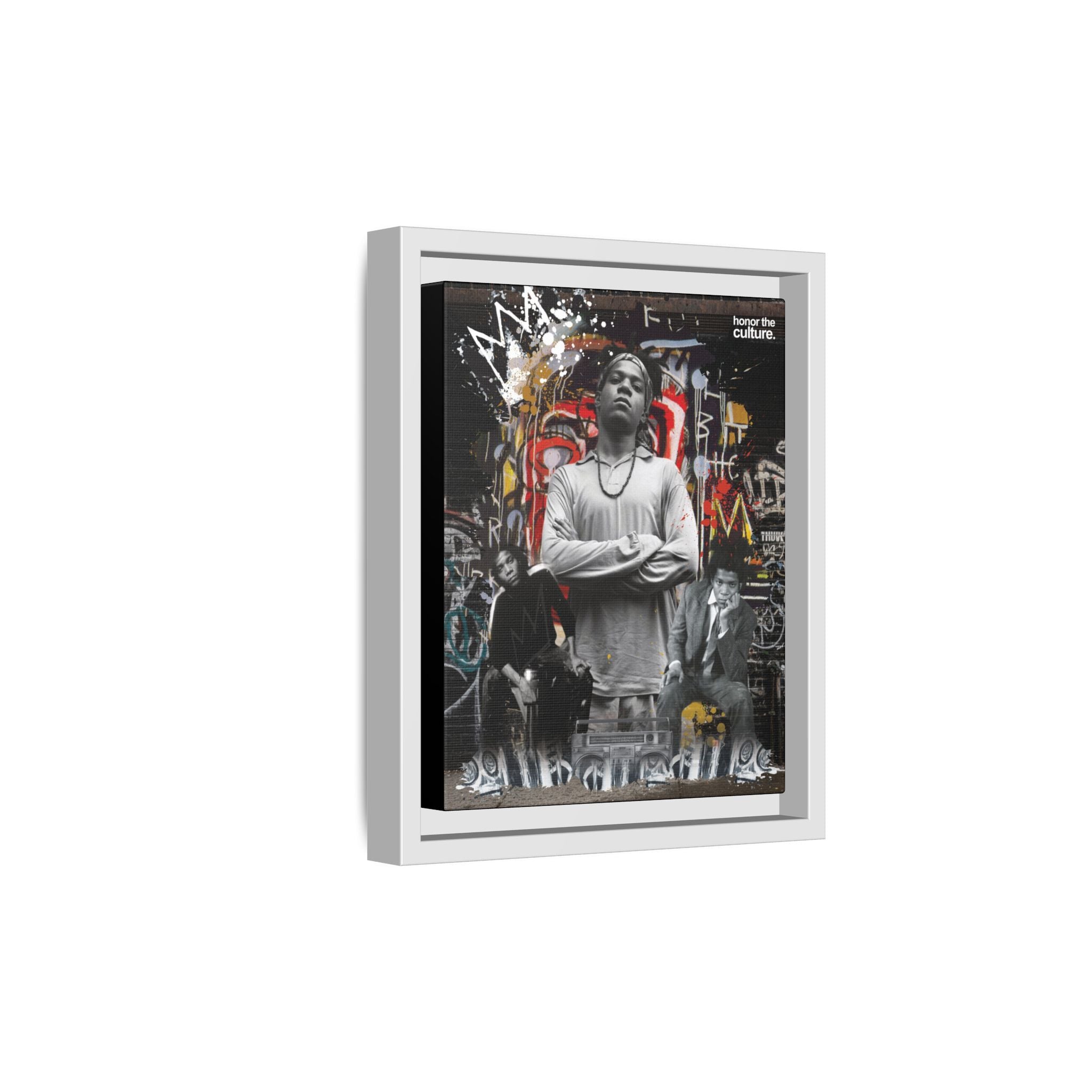 honor the culture™ - basquiart canvas