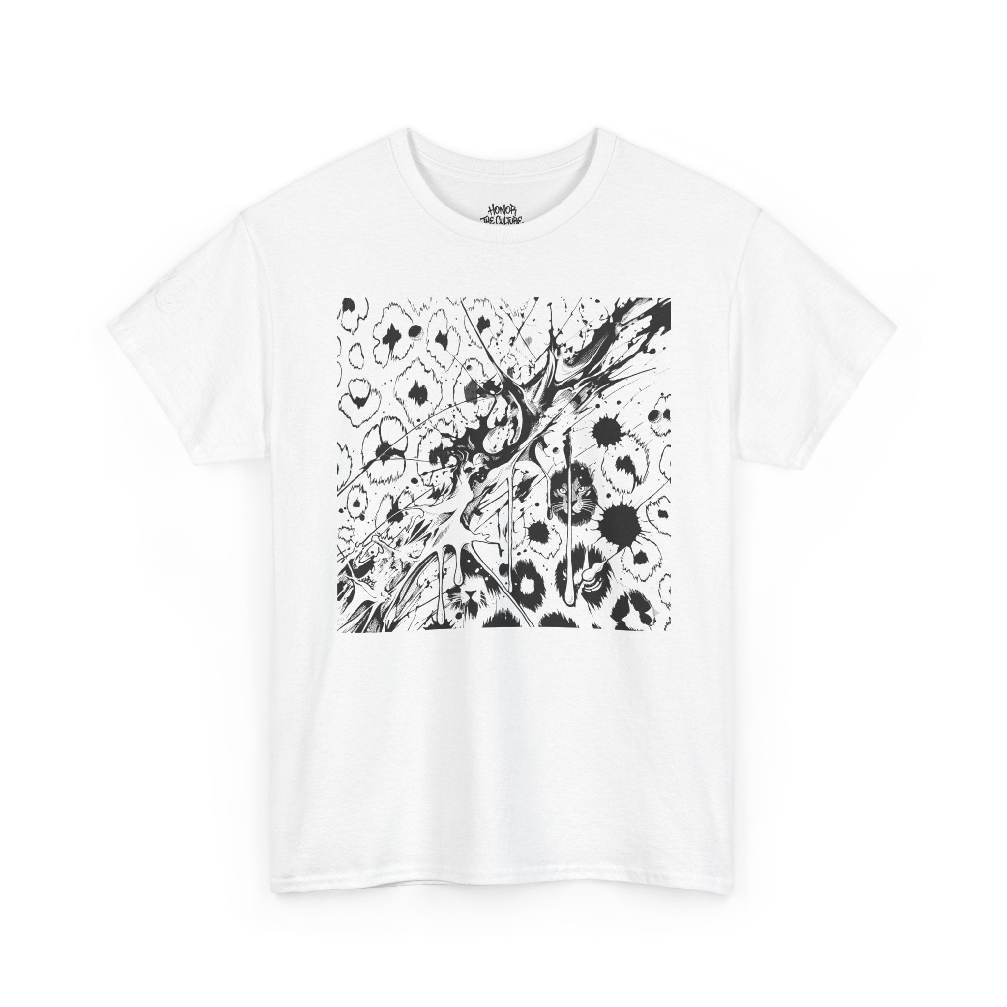 HNR x Ras Kass 'Face Eater' B&W tee (Limited Edition)