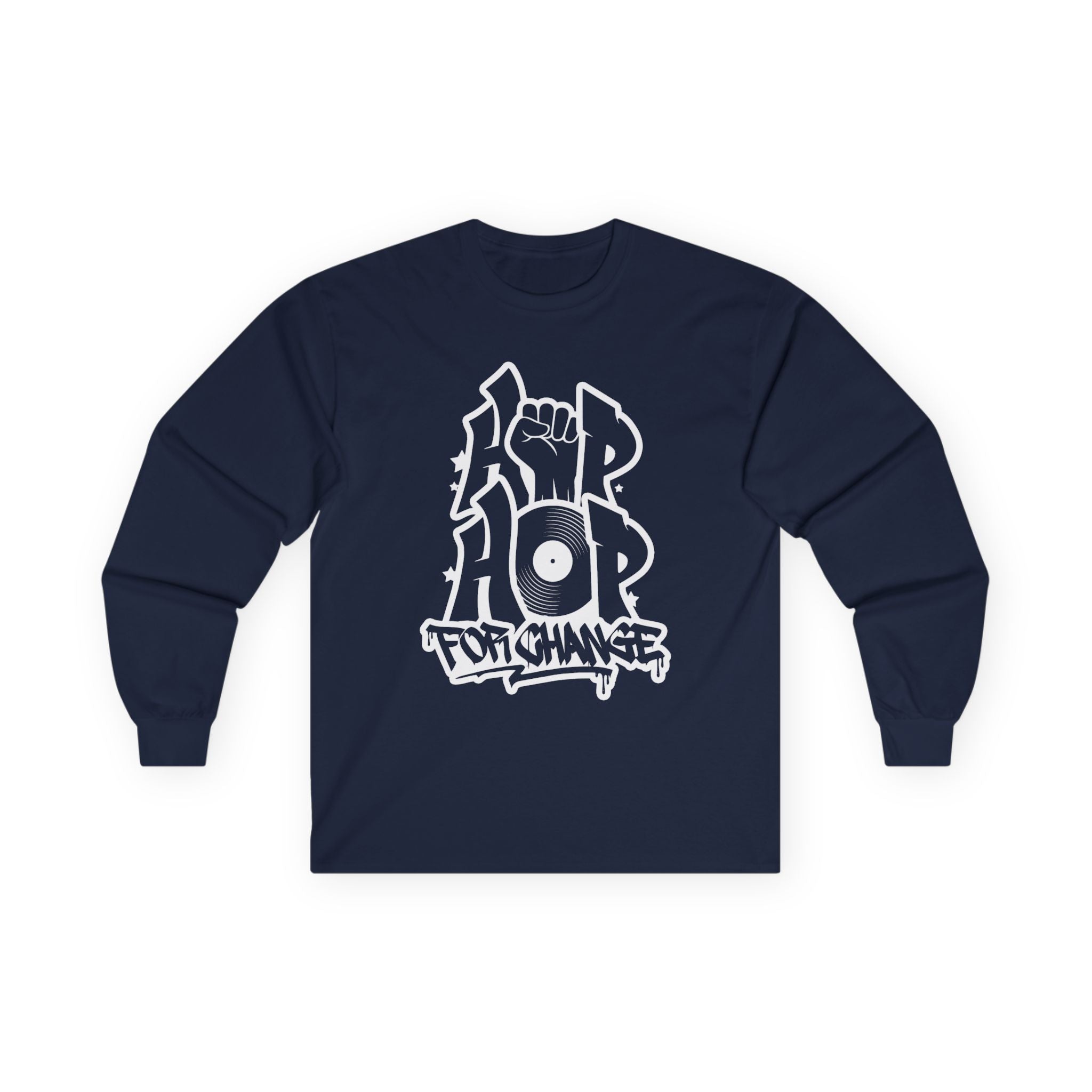 Hip Hop For Change - Long Sleeve Logo Tee