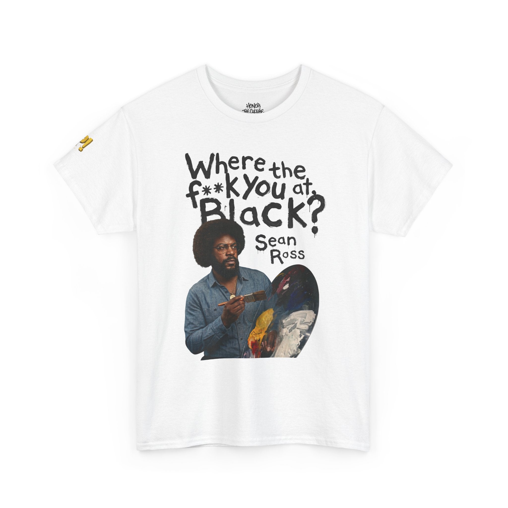 HNR x Sean Price "Where You the F**k at, Black?" Sean Ross Tee