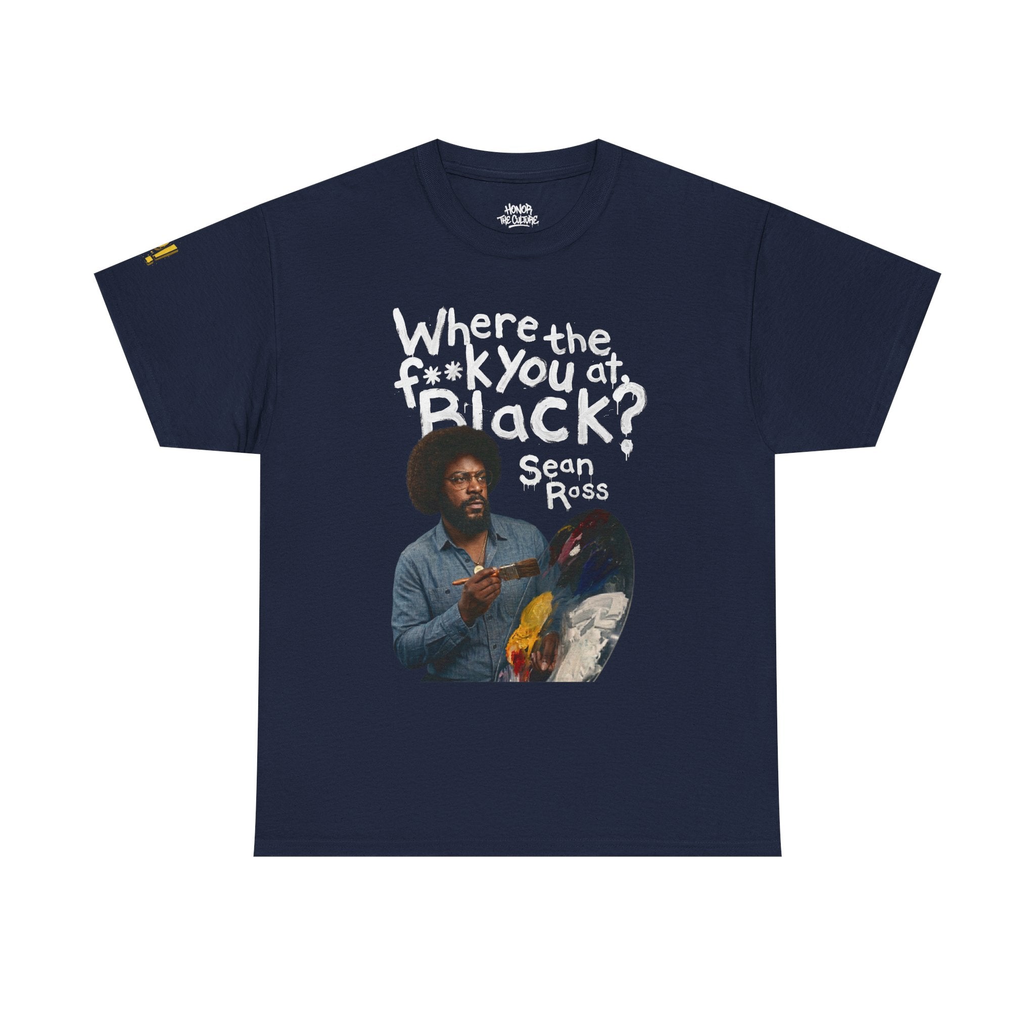 HNR x Sean Price "Where You the F**k at, Black?" Sean Ross Tee