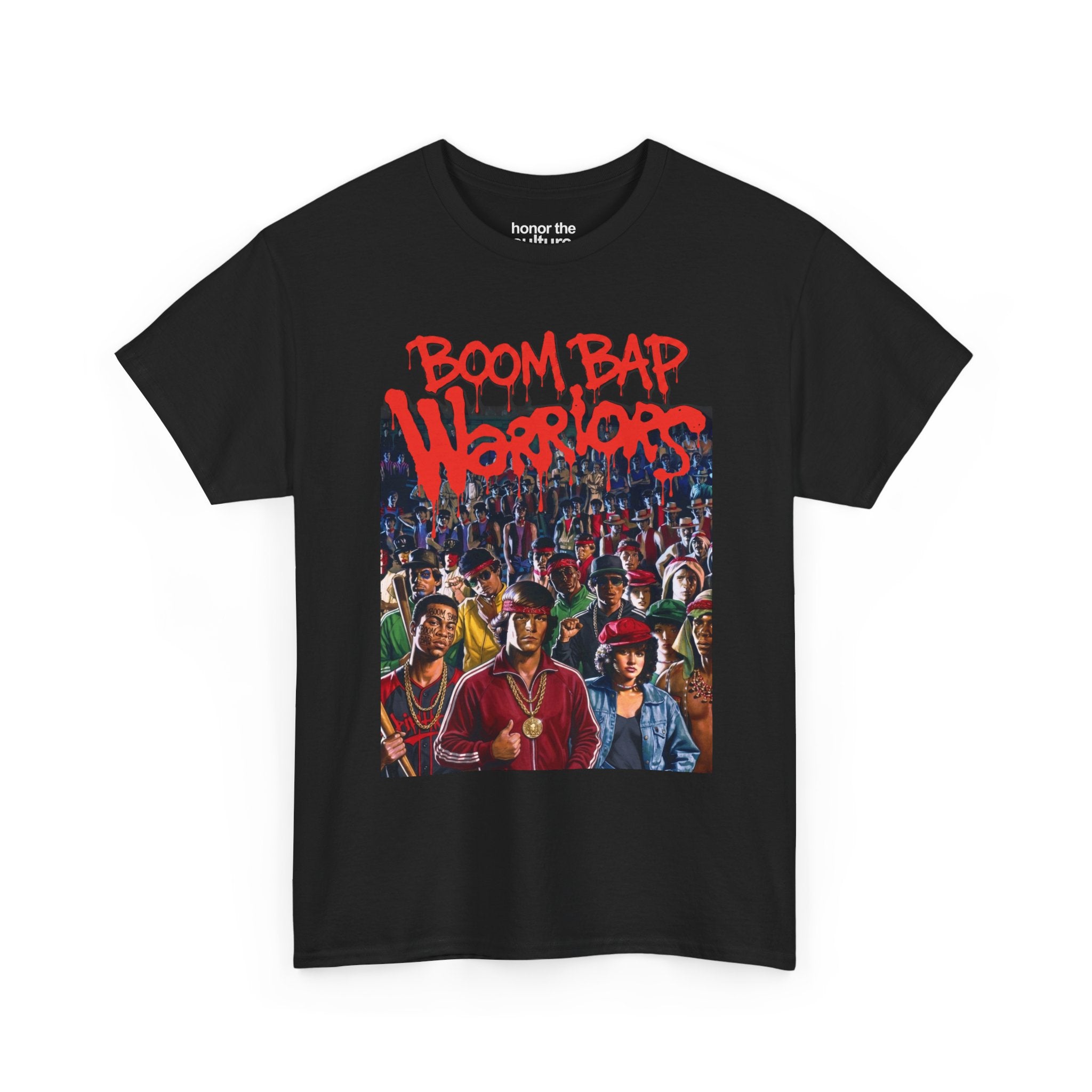 honor the culture.™ - Boom Bap Warriors Tee
