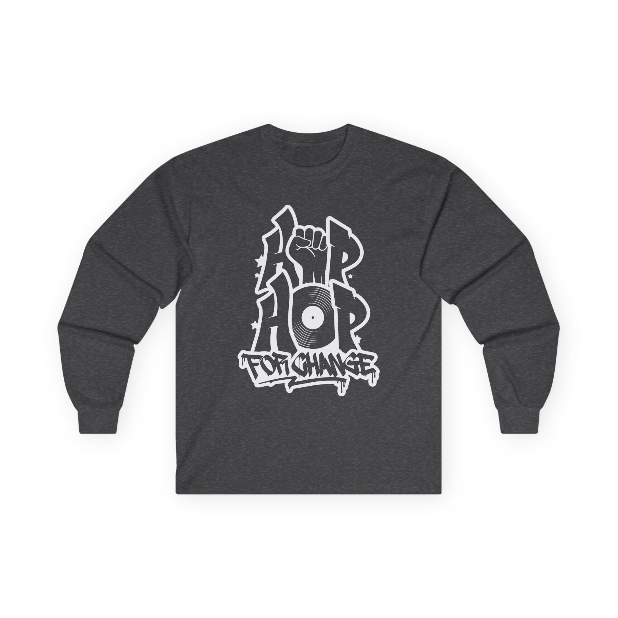 Hip Hop For Change - Long Sleeve Logo Tee