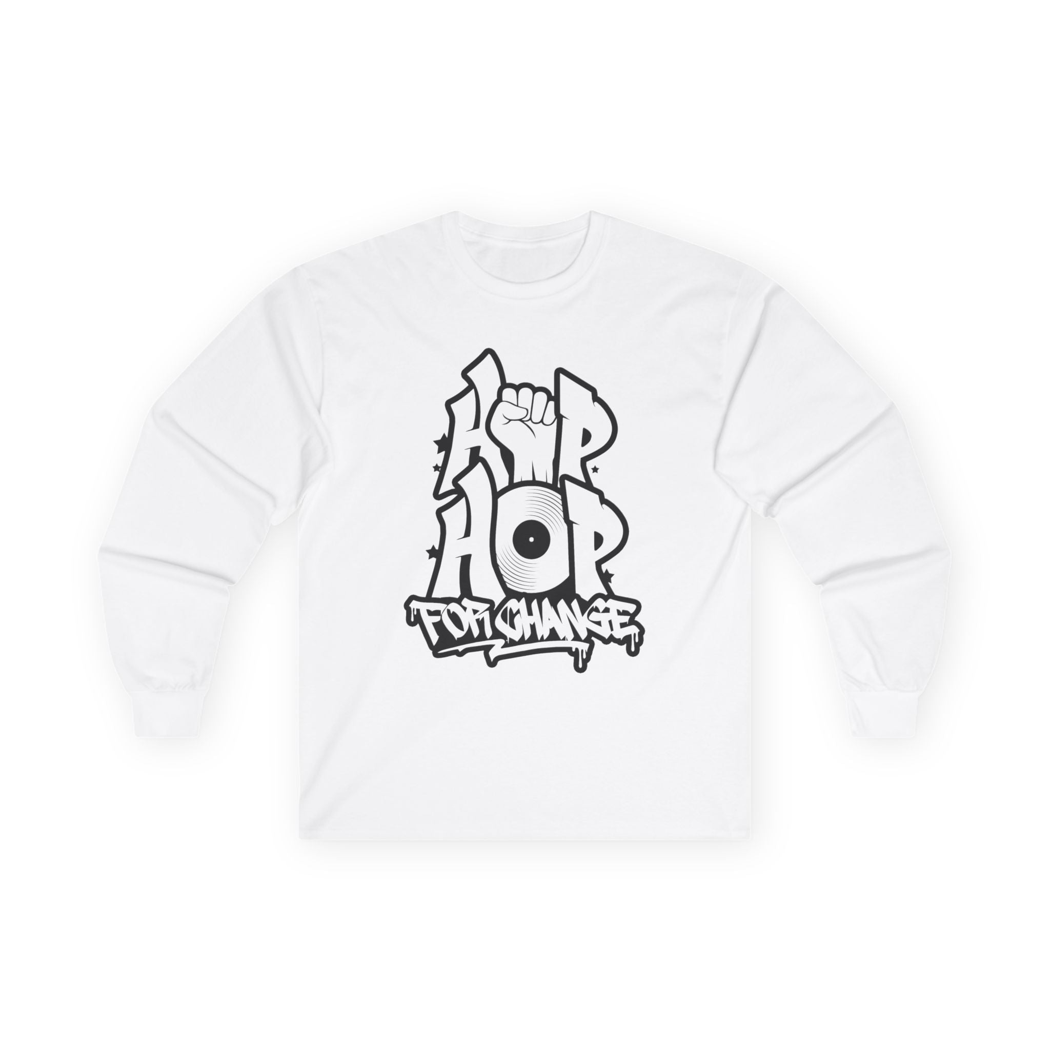 Hip Hop For Change - Long Sleeve Logo Tee
