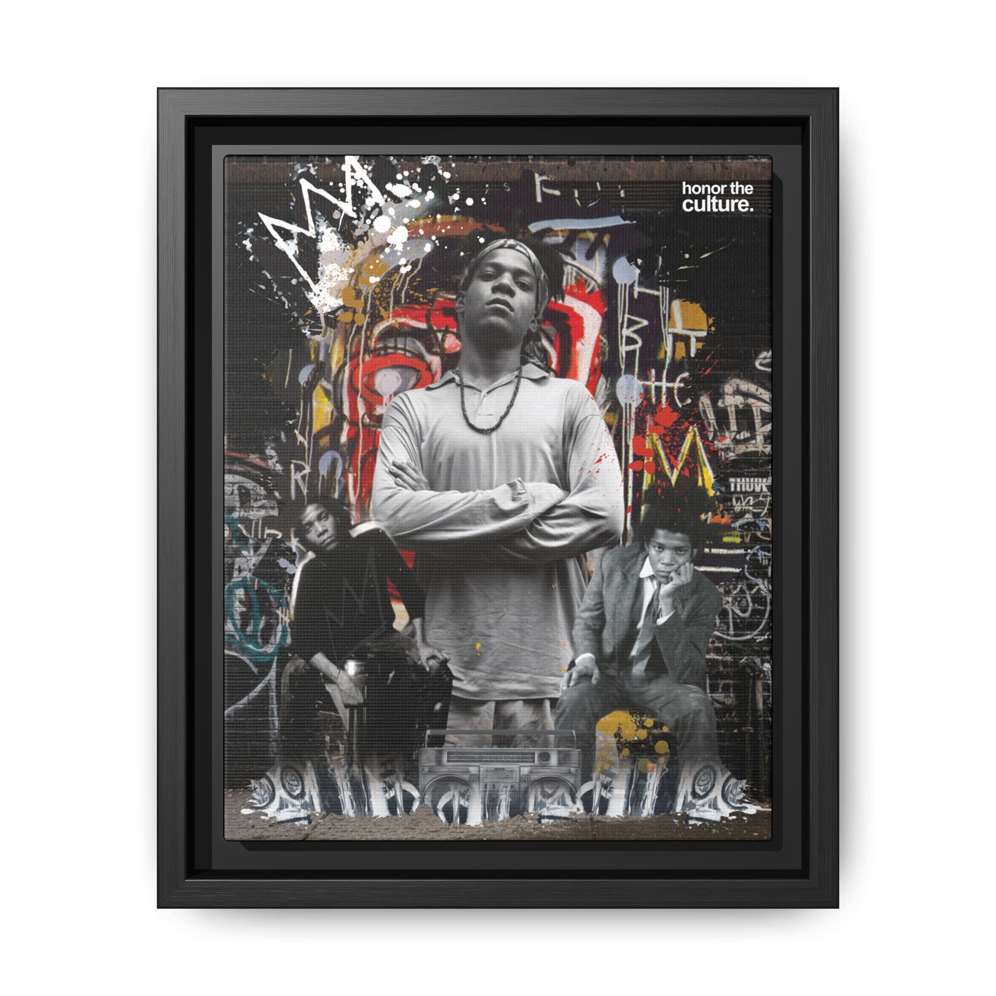 honor the culture™ - basquiart canvas