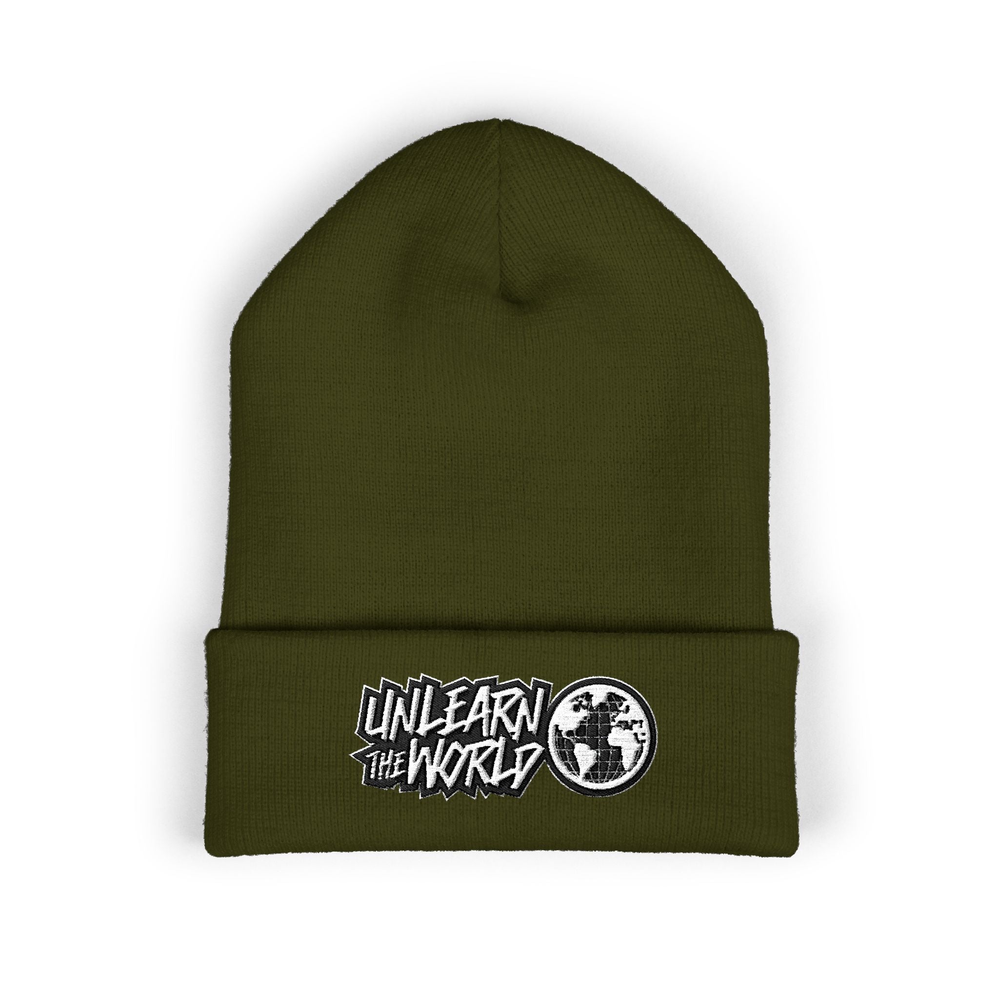 Unlearn the World - Cuffed Beanie