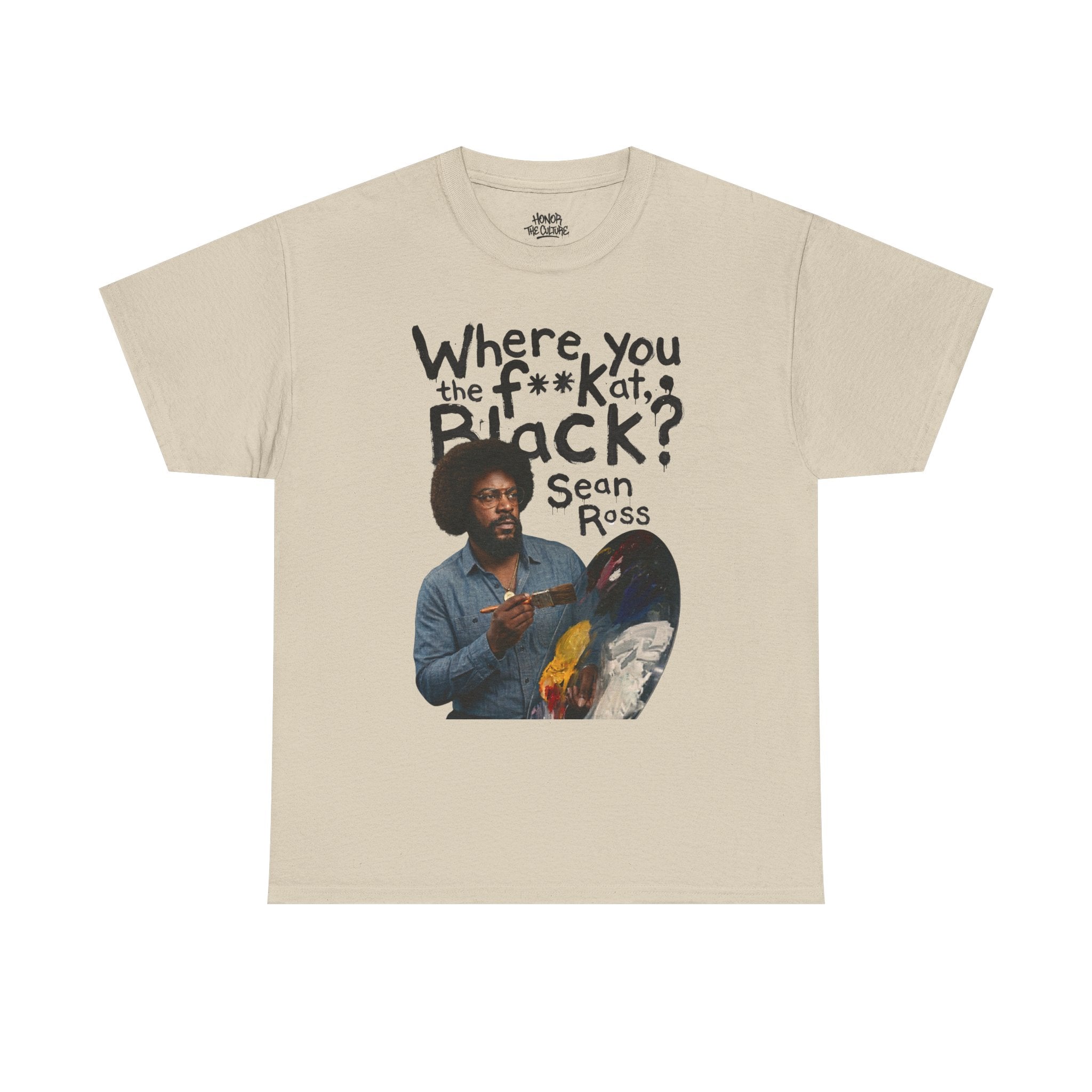 HNR x Sean Price "Where You the F**k at, Black?" Sean Ross Tee