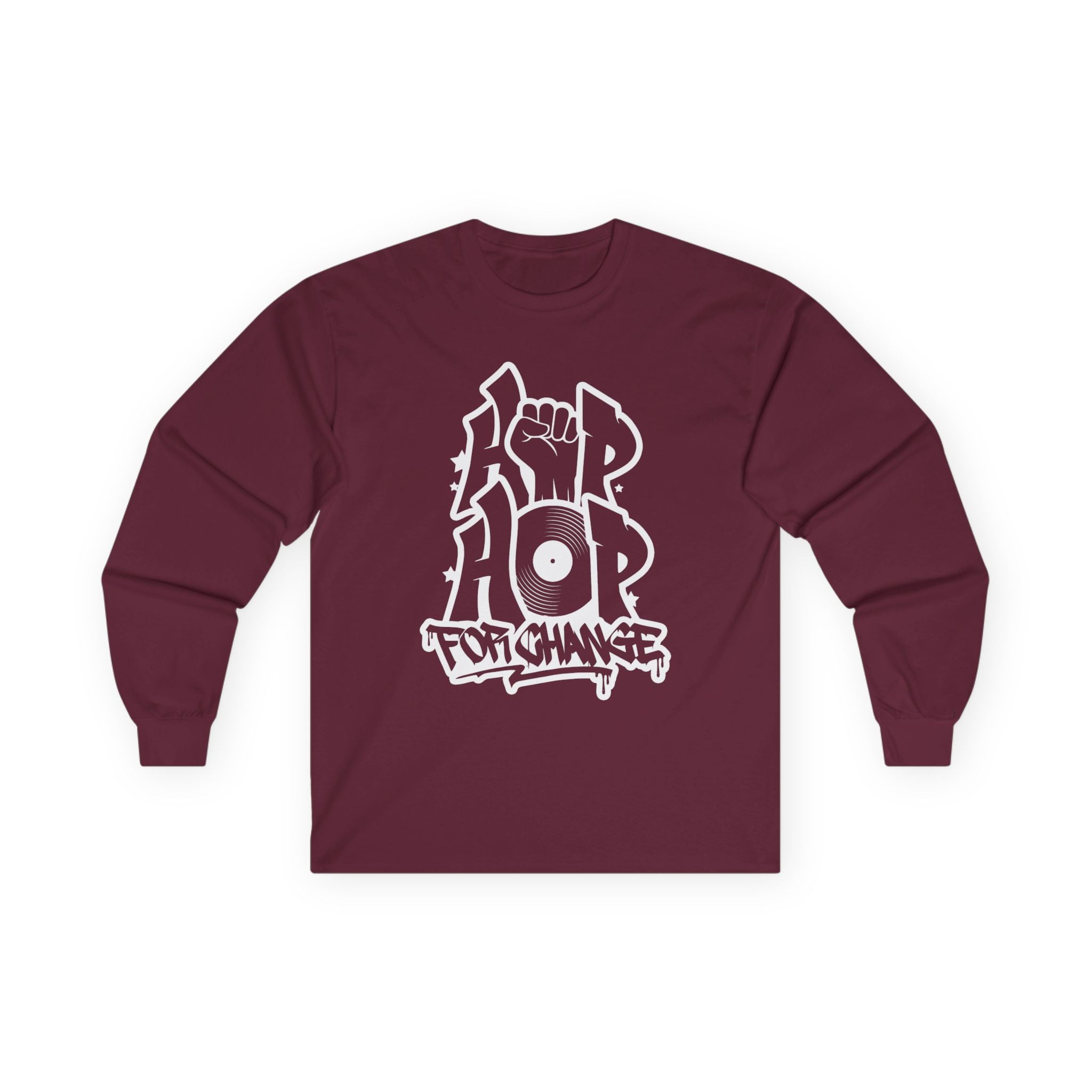 Hip Hop For Change - Long Sleeve Logo Tee