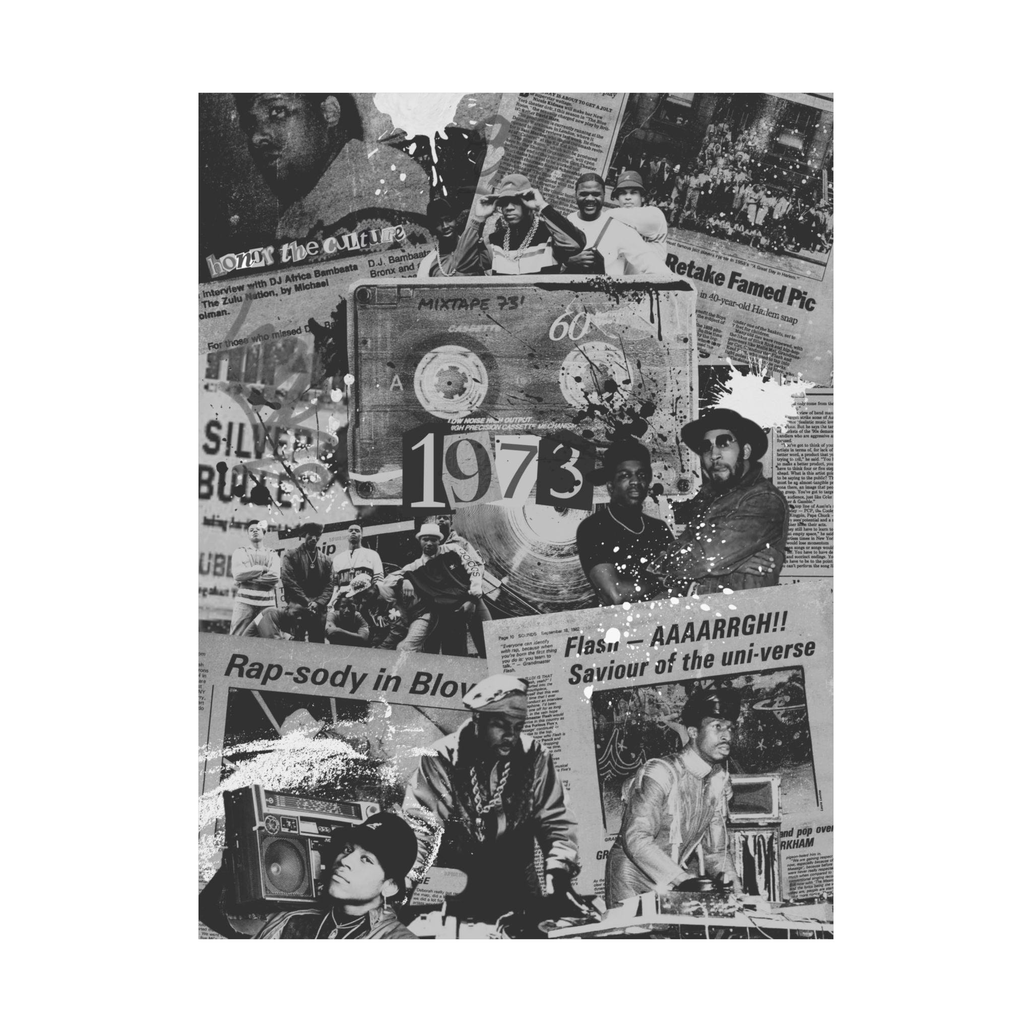 honor the culture™ - 73' Mixtape Legacy Poster